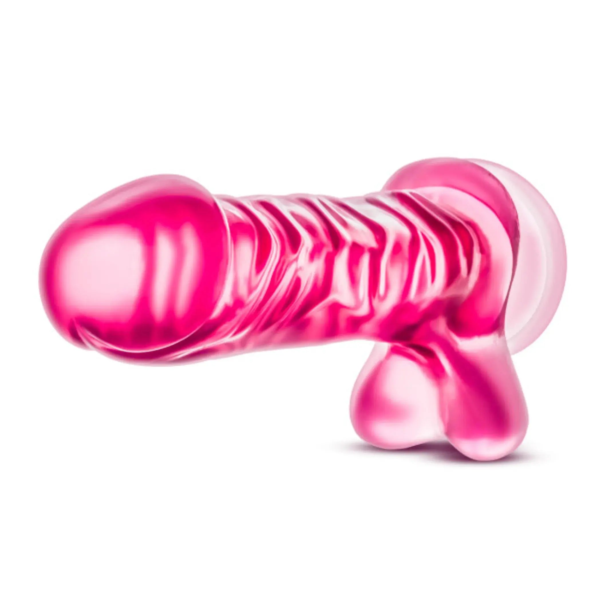 B YOURS BASIC 8 PINK MAGNUM DONG BEIGE " Blush Novelties