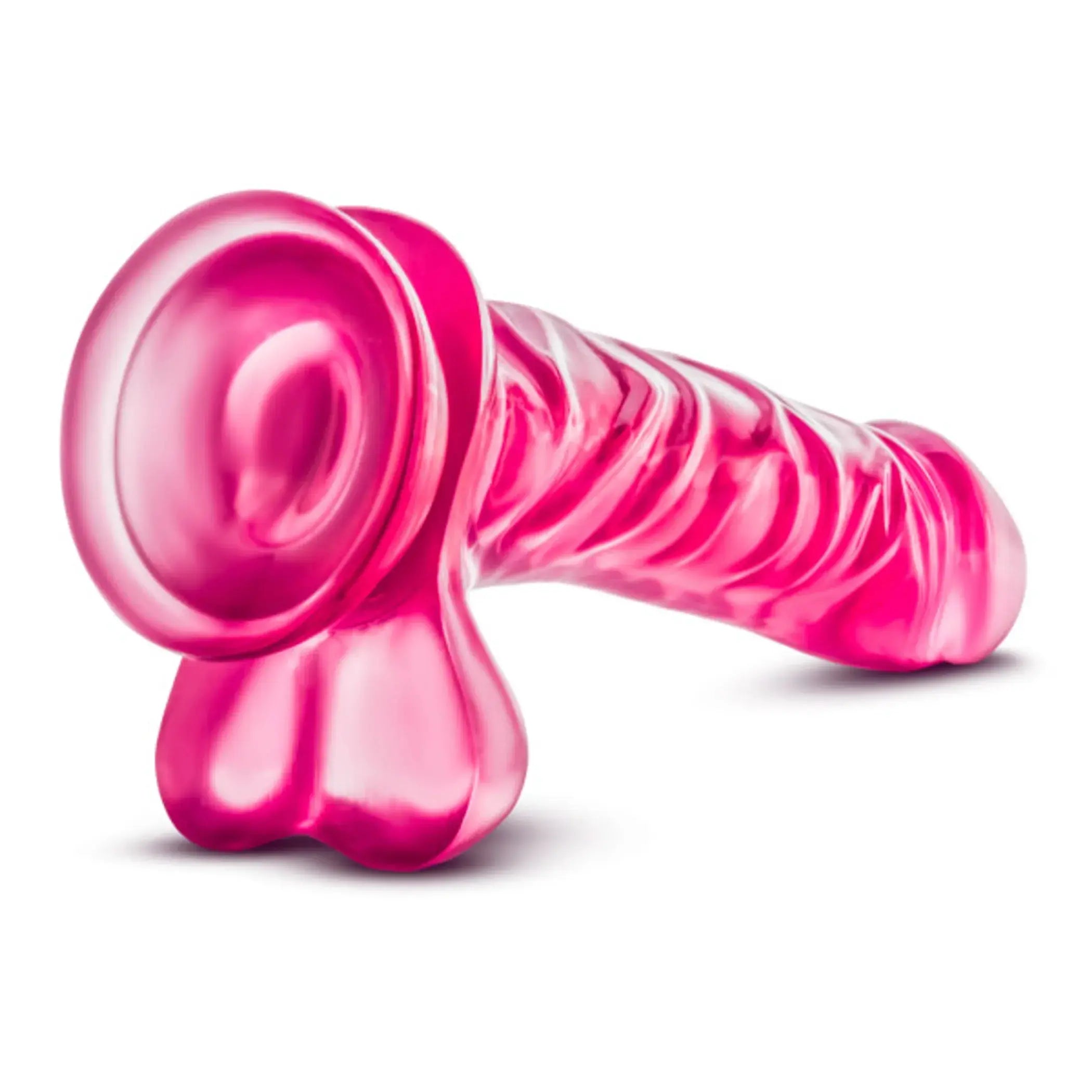 B YOURS BASIC 8 PINK MAGNUM DONG BEIGE " Blush Novelties
