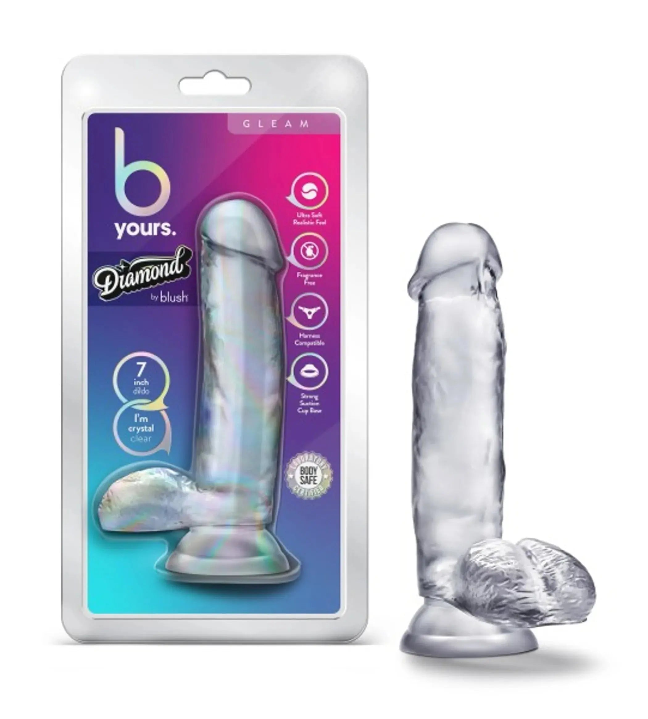 B YOURS DIAMOND GLEAM CLEAR Blush Novelties