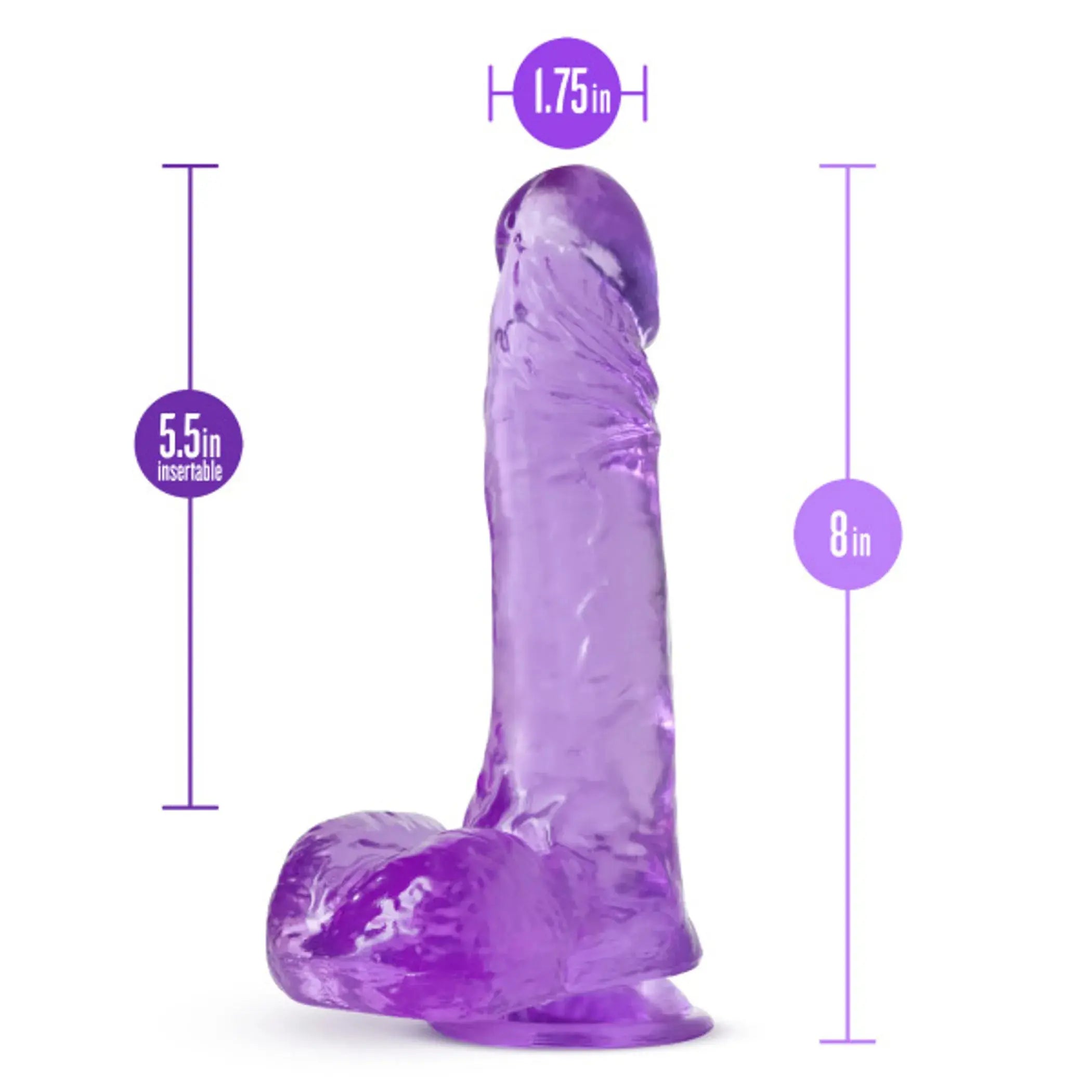 B YOURS PLUS RAM N' JAM PURPLE Blush Novelties