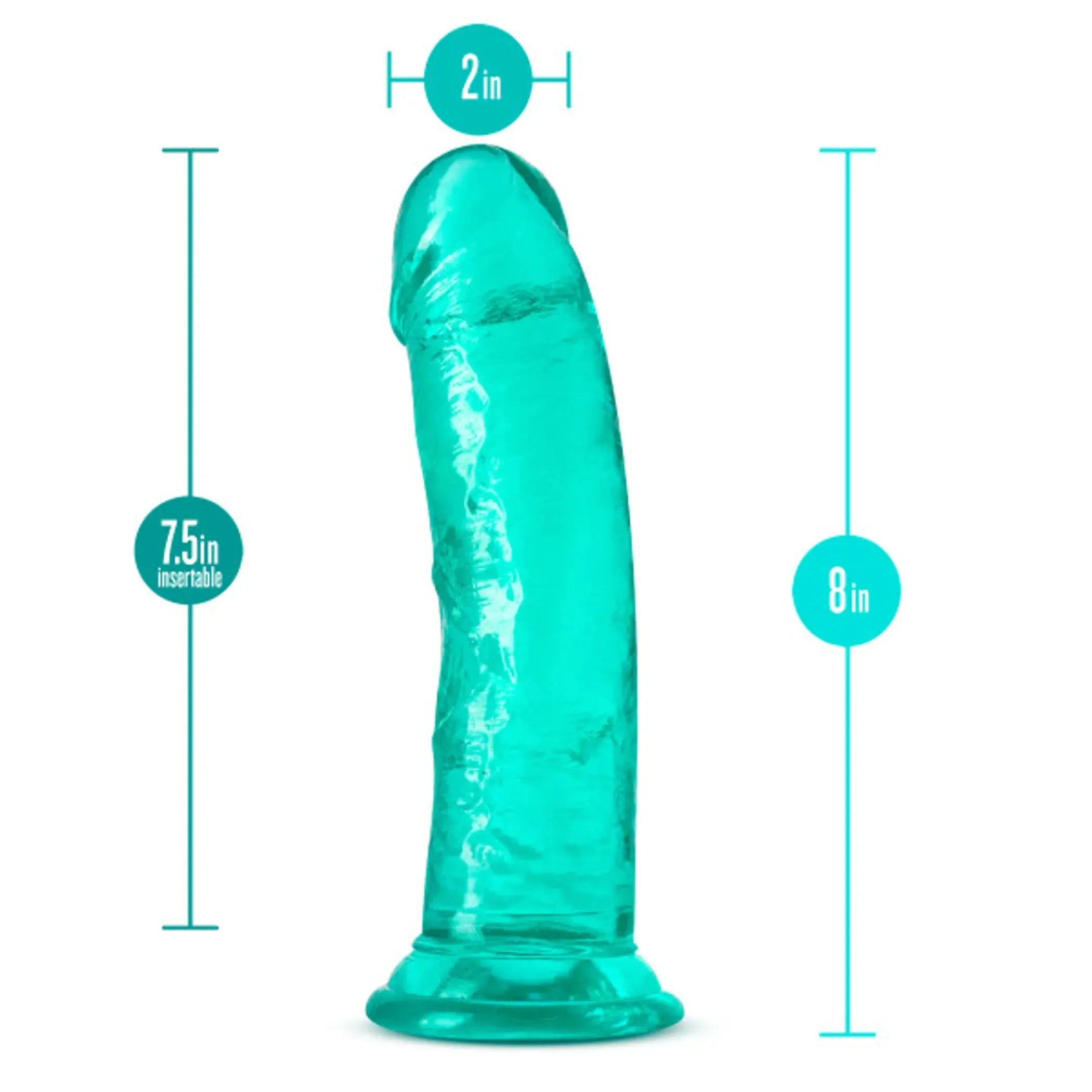 B YOURS PLUS ROAR N RIDE TEAL Blush Novelties