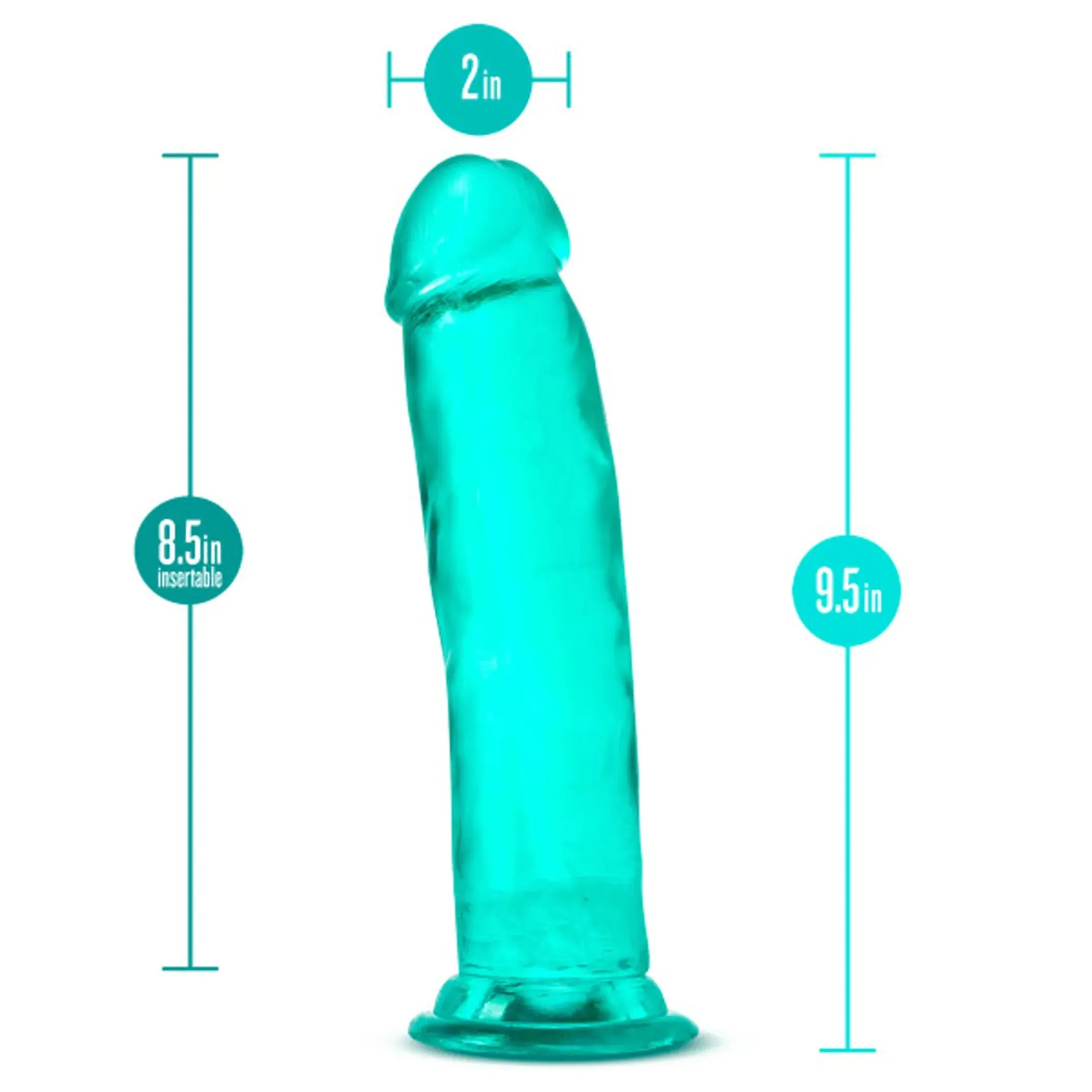 B YOURS PLUS THRILL N DRILL TEAL Blush Novelties