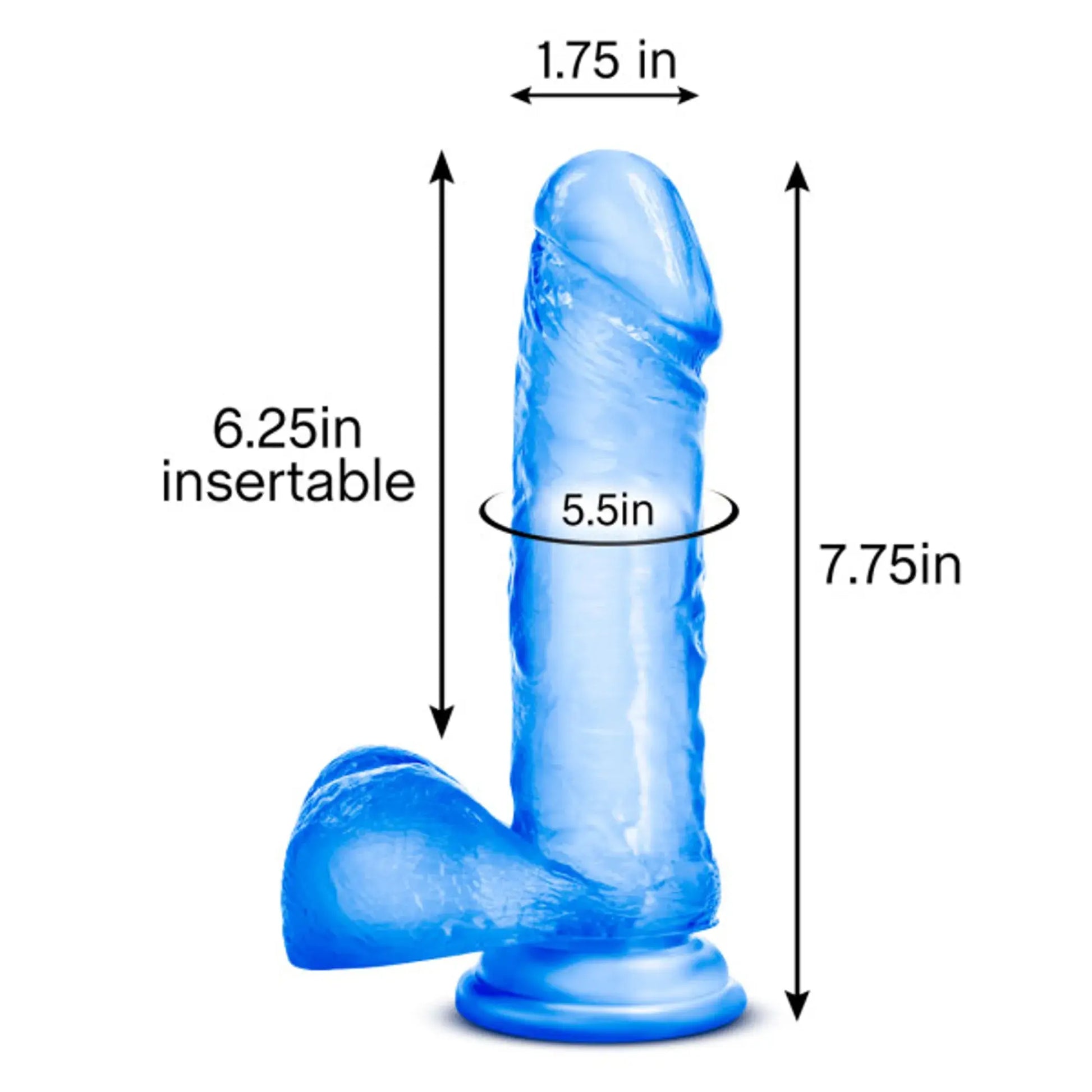 B YOURS SWEET N HARD 2 BLUE Blush Novelties