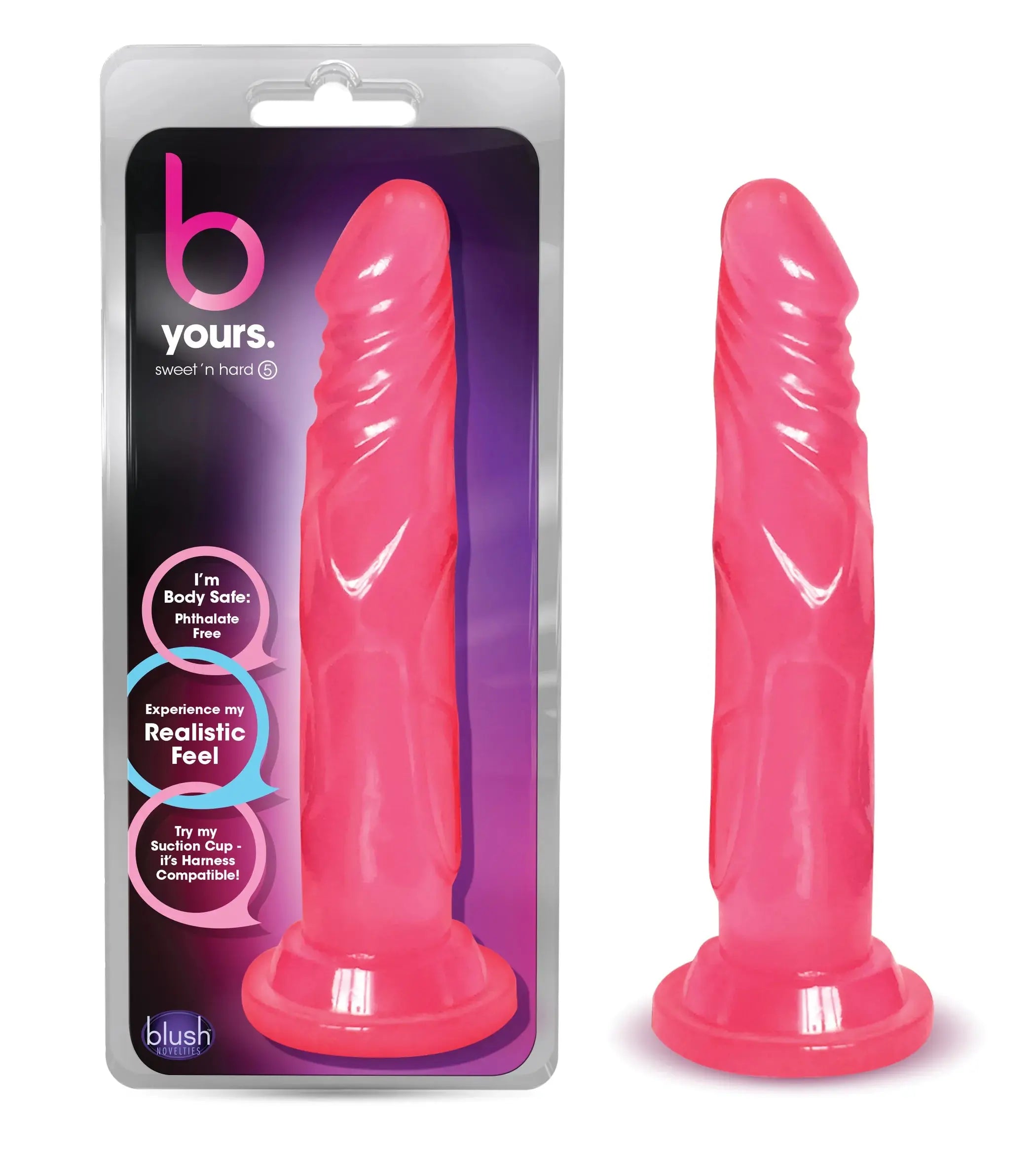 B YOURS SWEET N HARD 5 PINK Blush Novelties