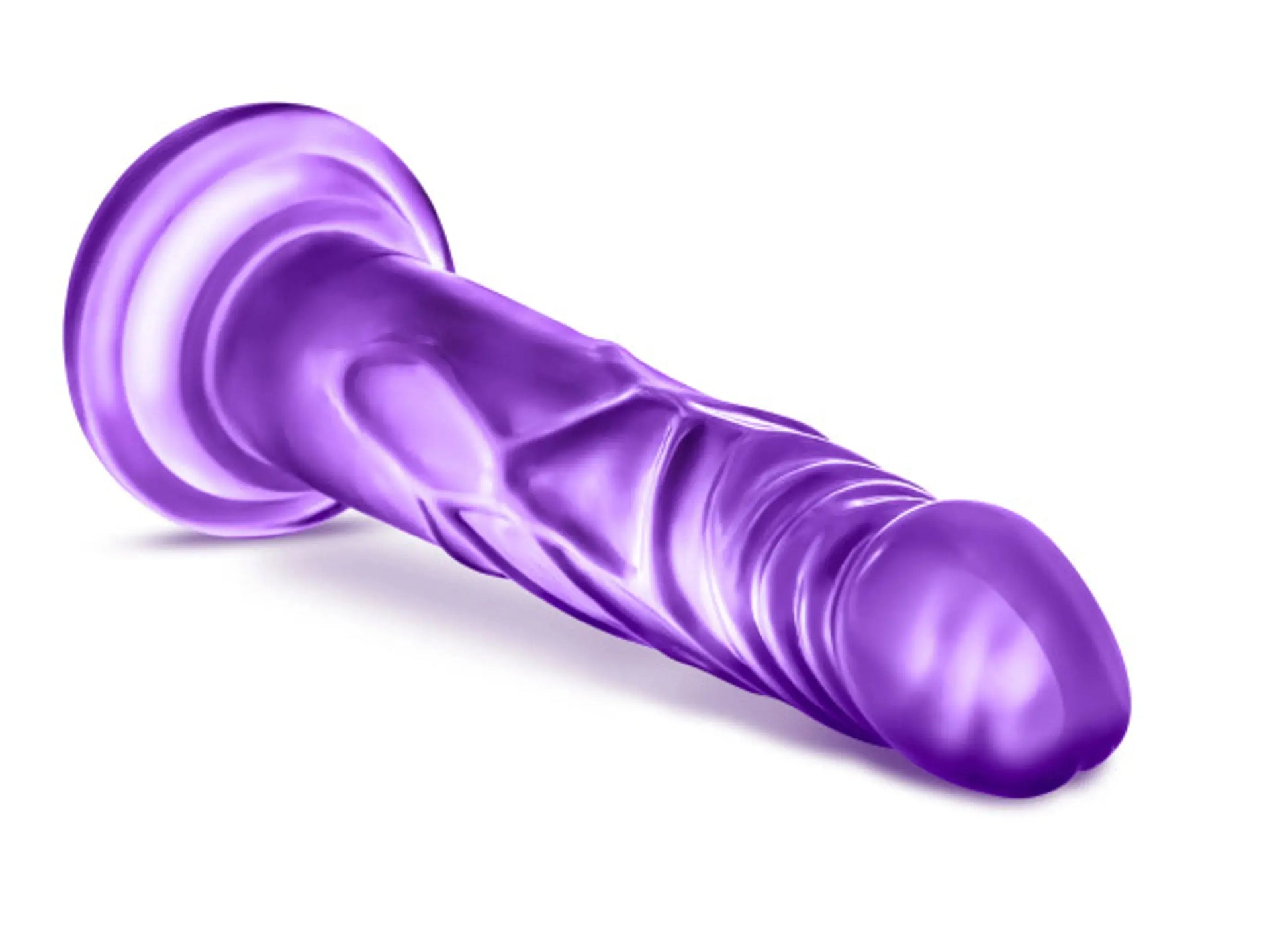 B YOURS SWEET N HARD 5 PURPLE DILDO " Blush Novelties