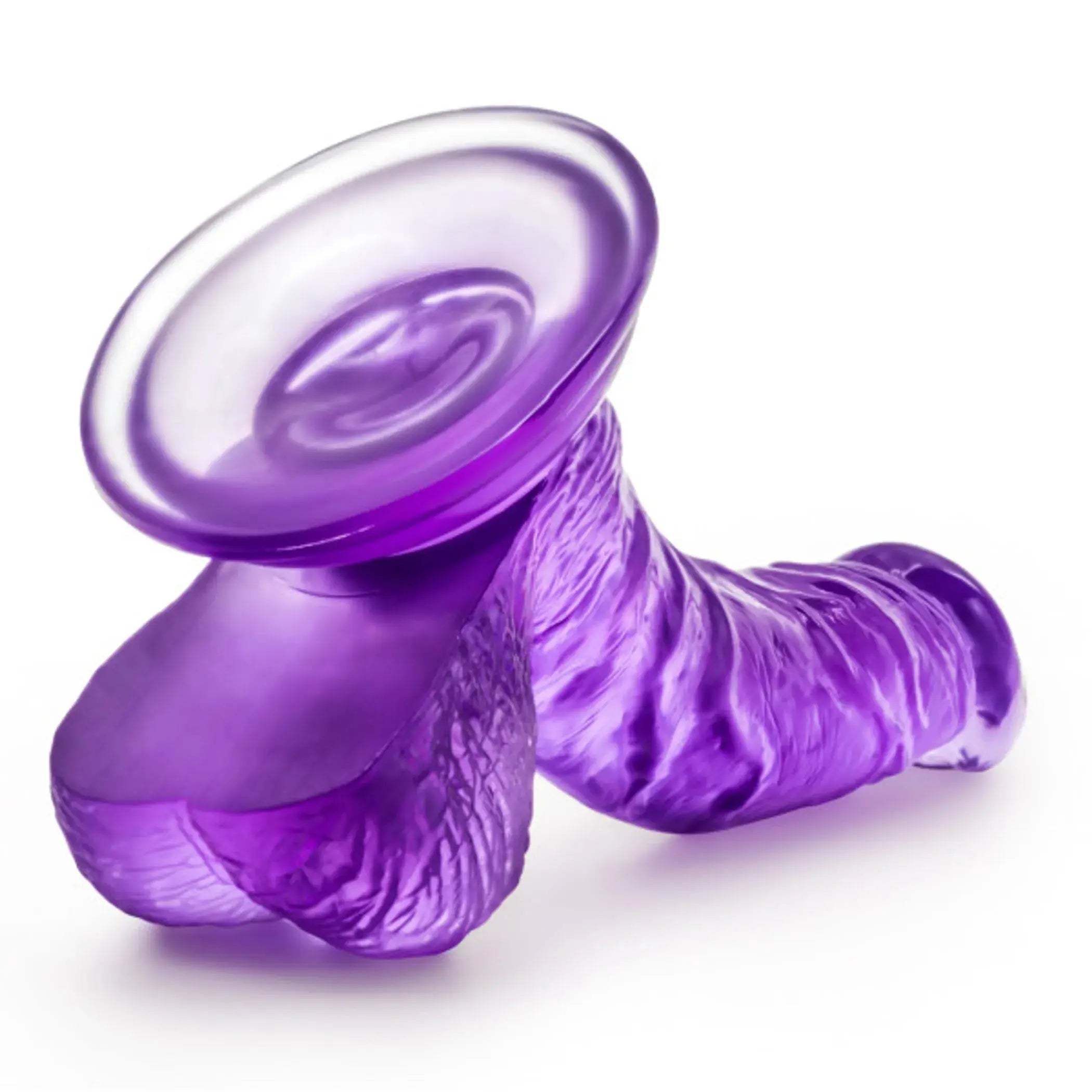 B YOURS SWEET N HARD 8 PURPLE DONG Blush Novelties