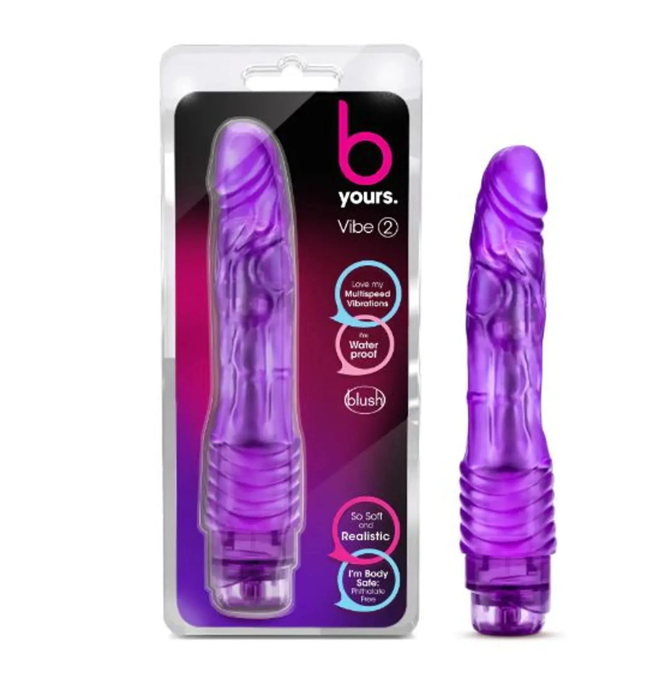 B YOURS VIBE #2 PURPLE Blush Novelties