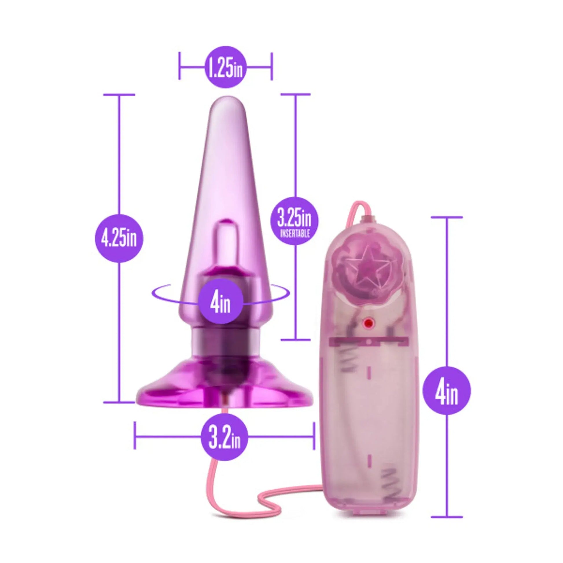 B Yours Anal Pleaser Pink Blush Novelties