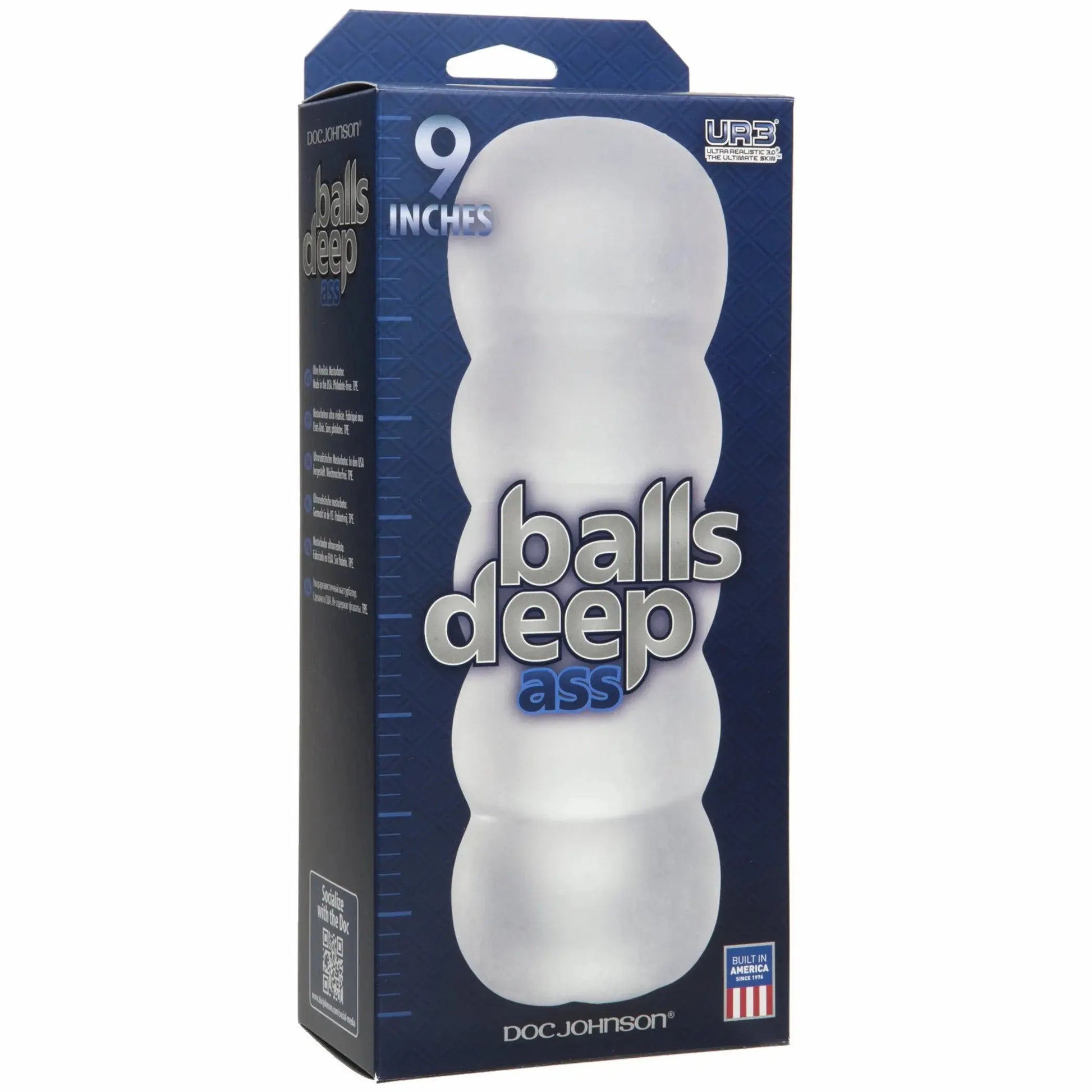 BALLS DEEP 9IN STROKER ASS Doc Johnson Novelties