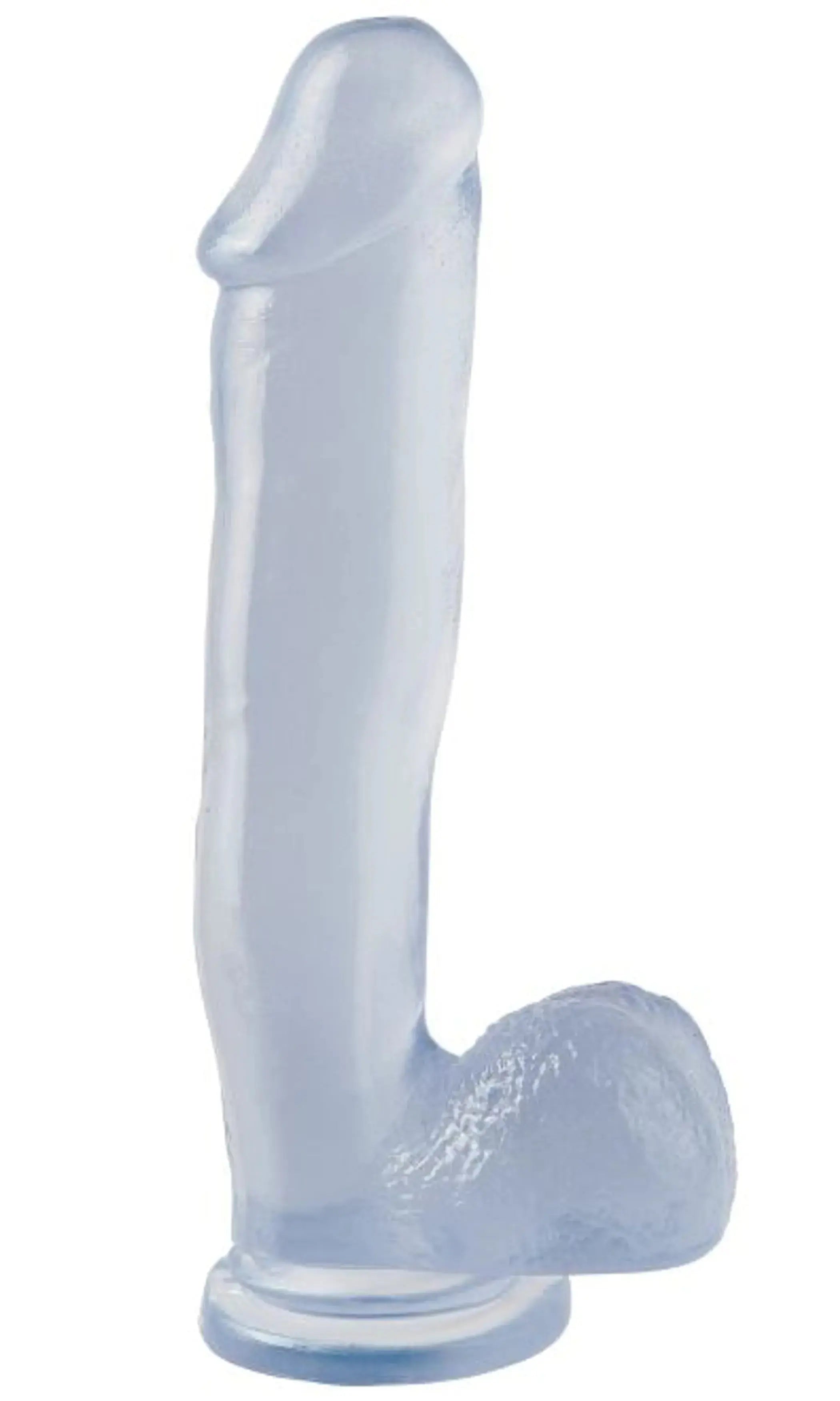 BASIX RUBBER WORKS 12IN DONG W/SUCTION CLEAR Pipedream Products