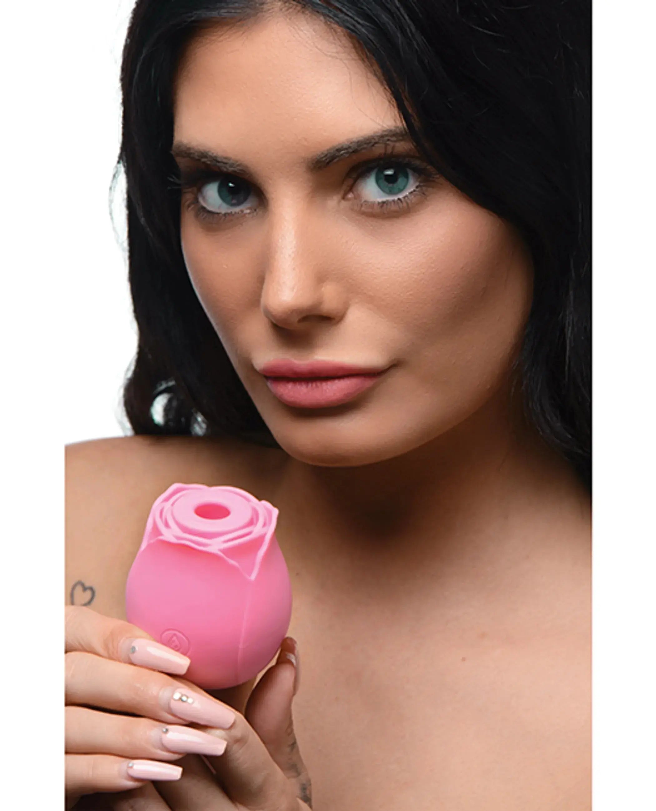 BLOOMGASM WILD ROSE 10X PINK SUCTION CLIT STIMULATOR XR Brands