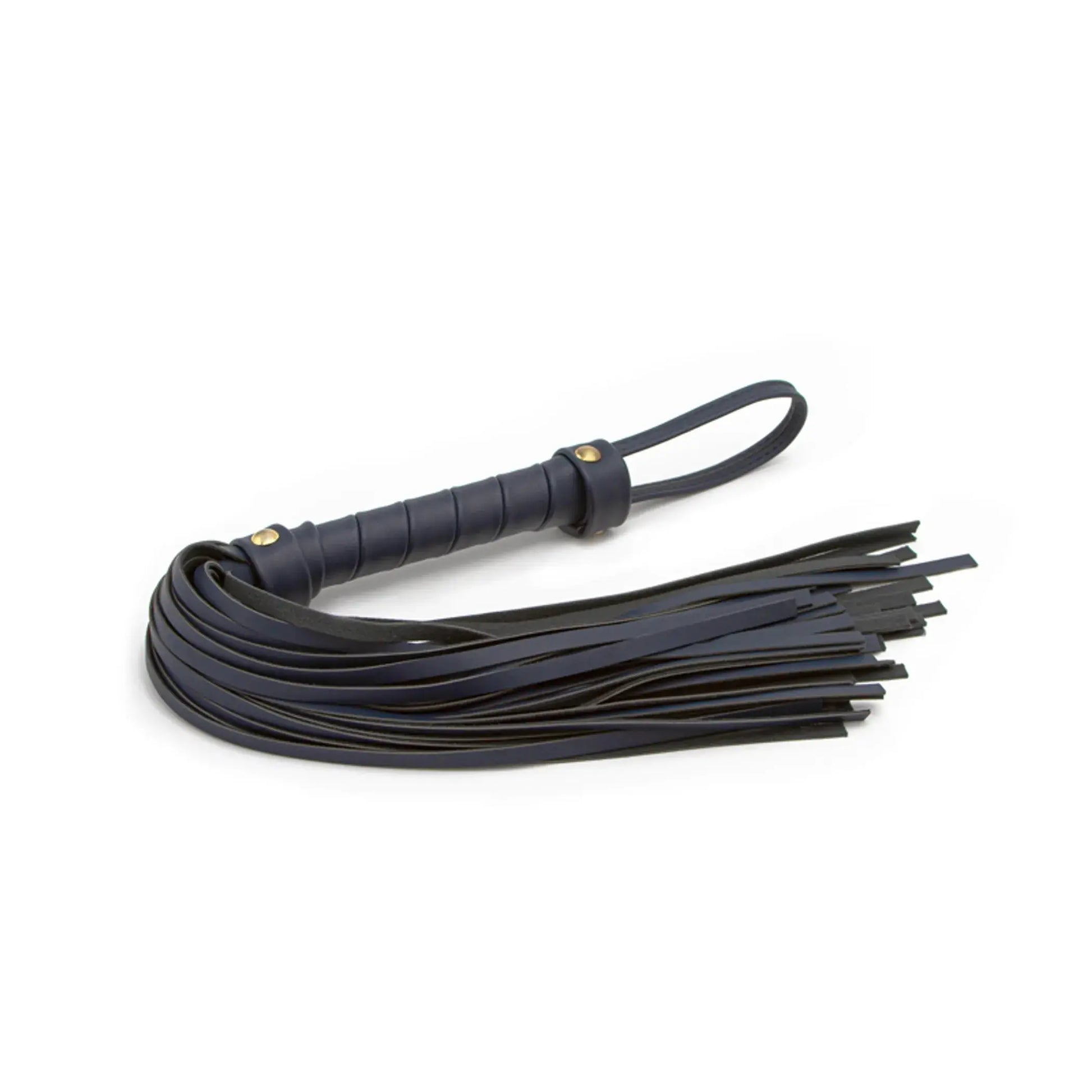 BONDAGE COUTURE FLOGGER BLUE NS Novelties