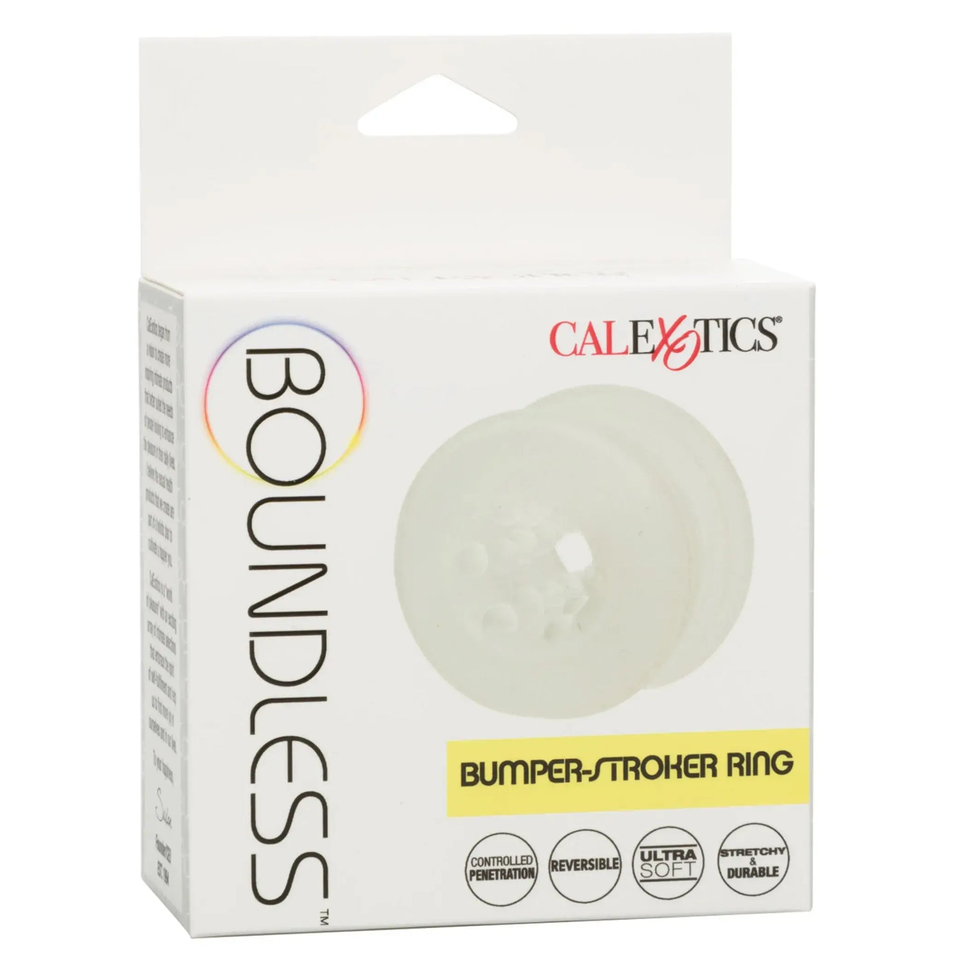 BOUNDLESS BUMPER-STROKER RING California Exotic Novelties