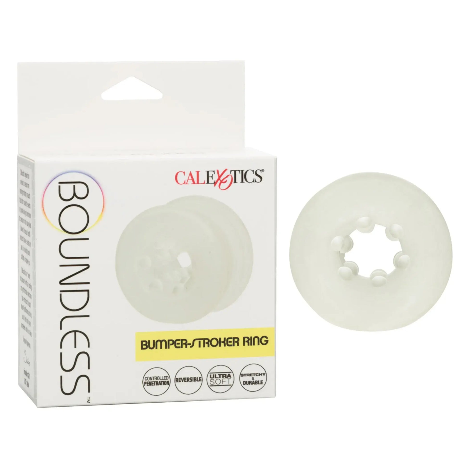 BOUNDLESS BUMPER-STROKER RING California Exotic Novelties