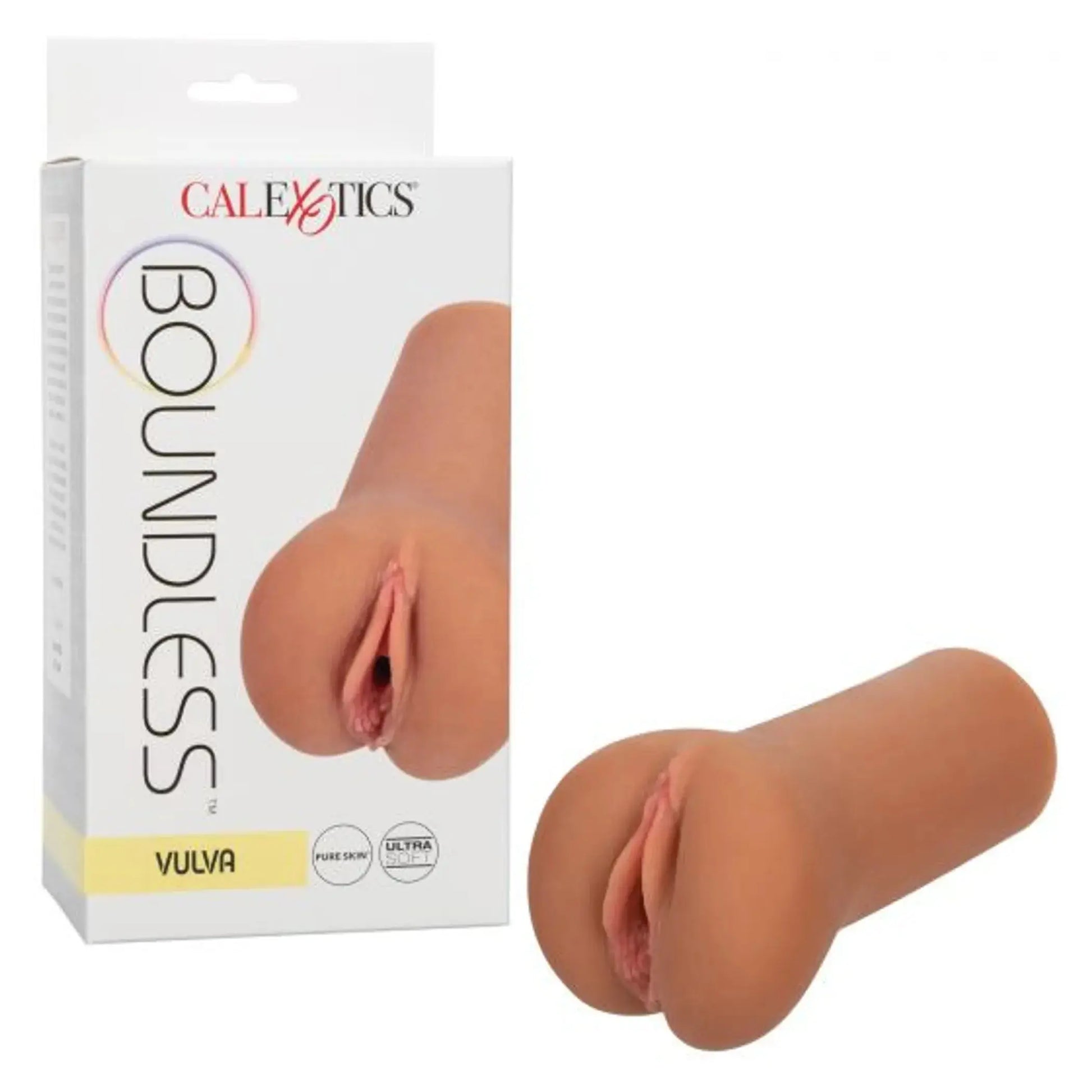 BOUNDLESS VULVA- BROWN California Exotic Novelties