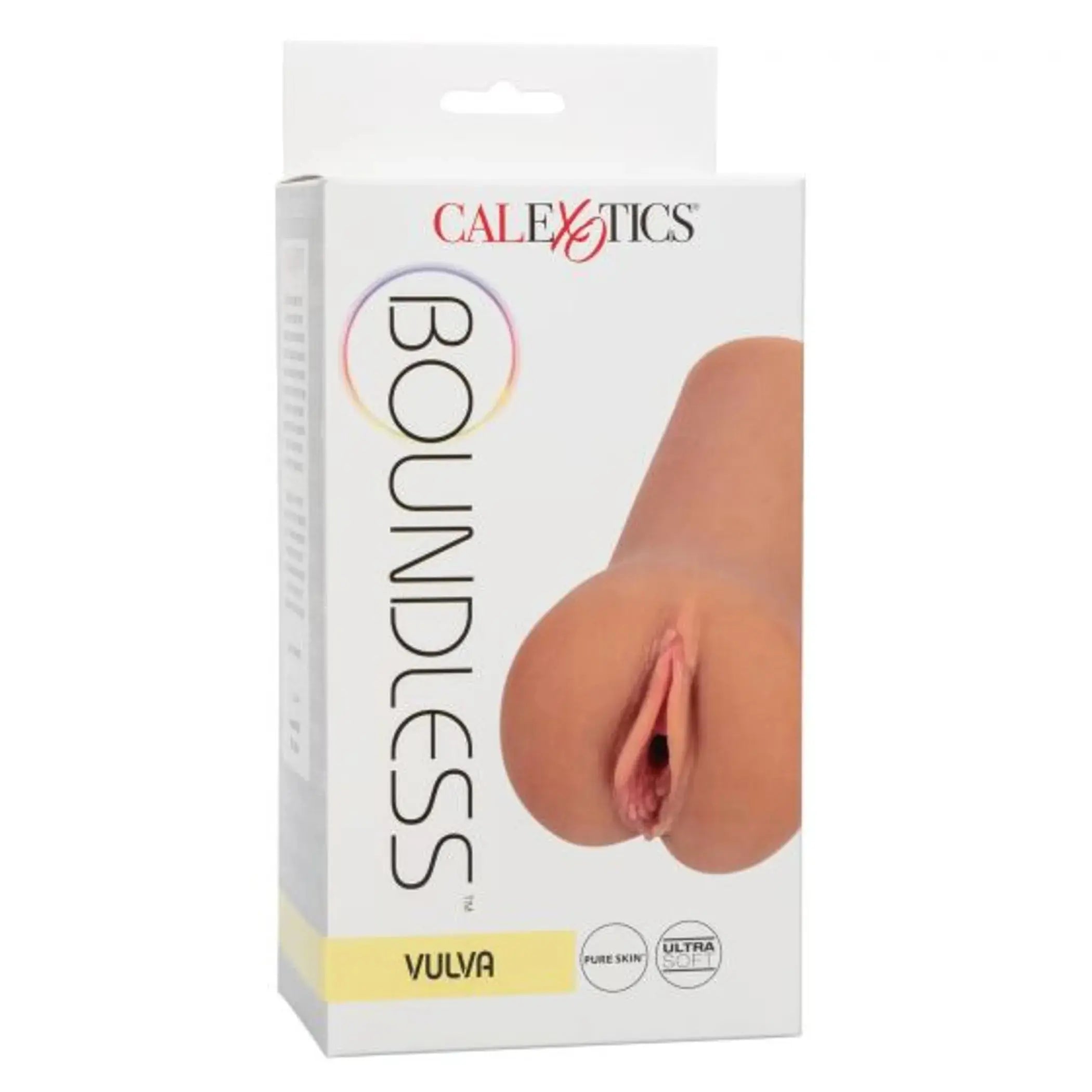 BOUNDLESS VULVA- BROWN California Exotic Novelties