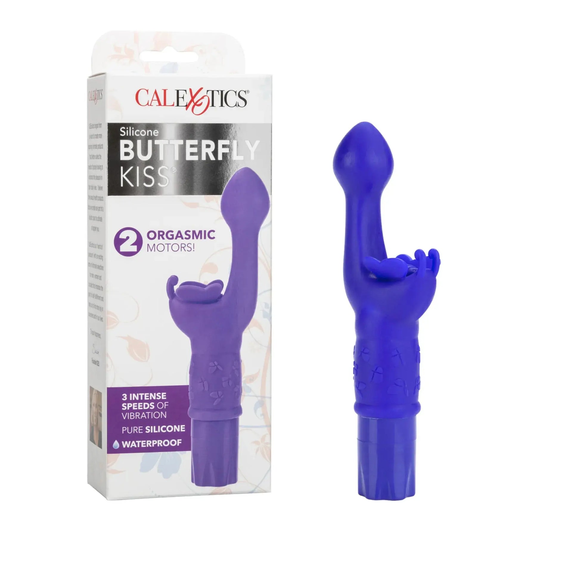 BUTTERFLY KISS SILICONE PURPLE California Exotic Novelties