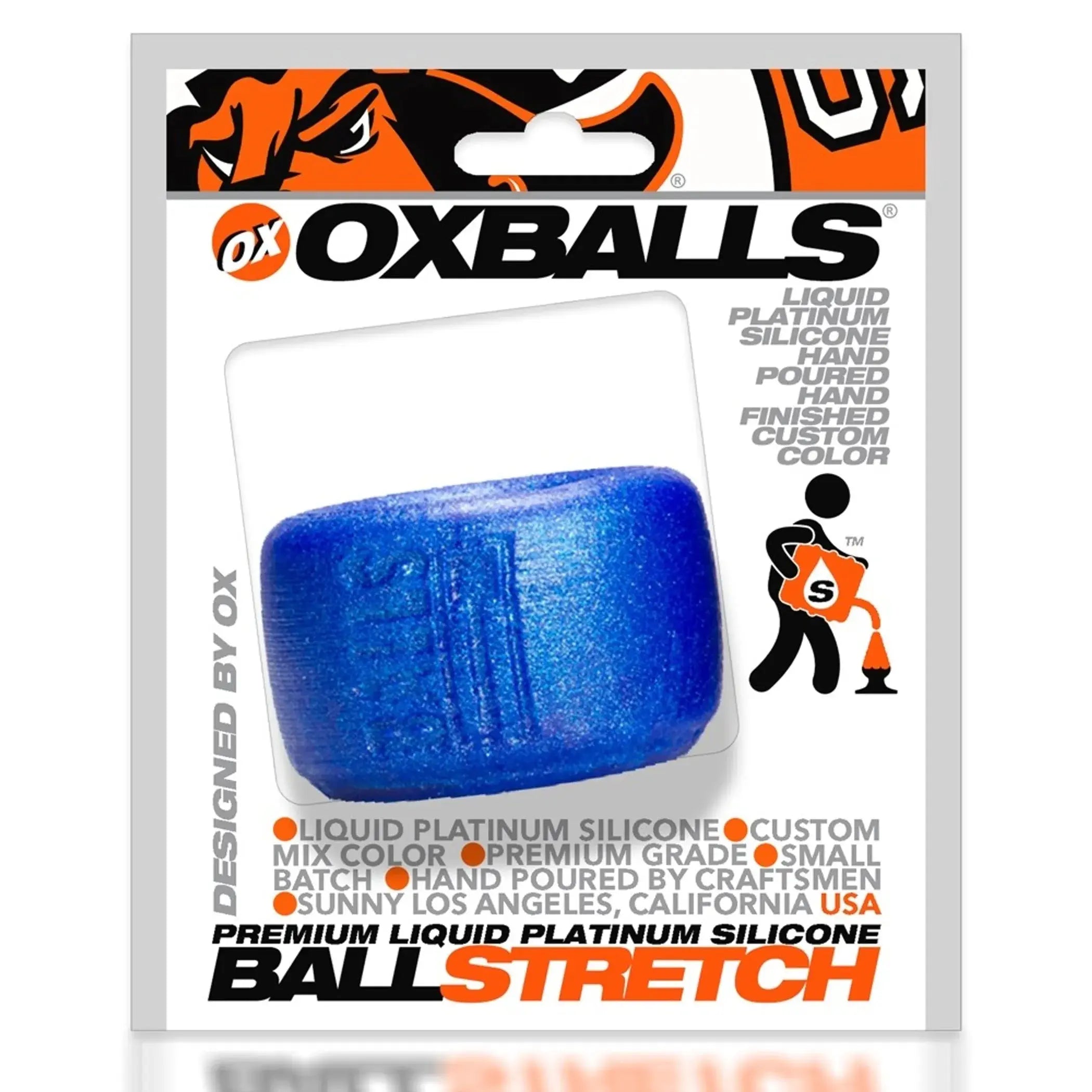 Balls-T Ball Stretcher Blue Atomic Jock (Net) OXBALLS