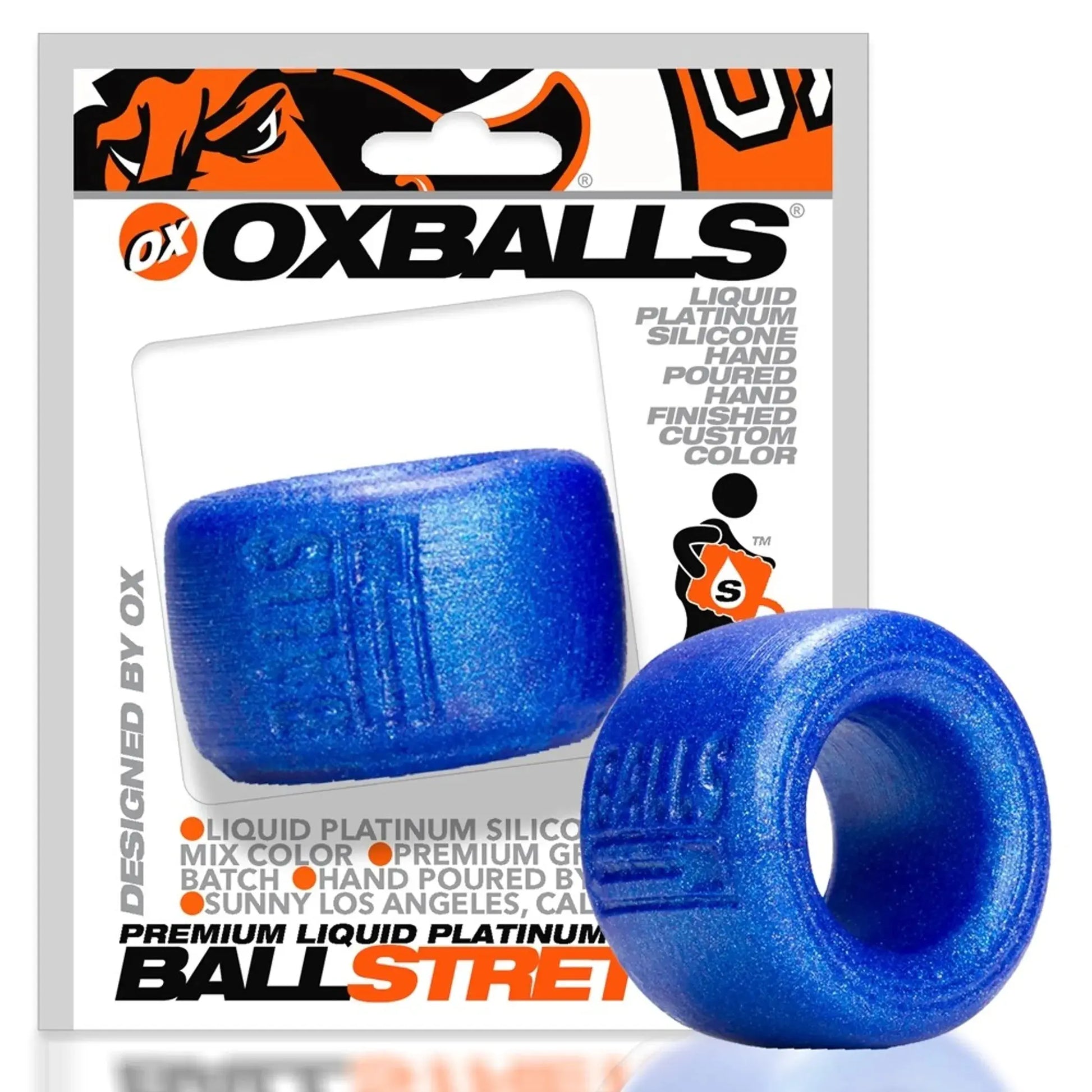 Balls-T Ball Stretcher Blue Atomic Jock (Net) OXBALLS