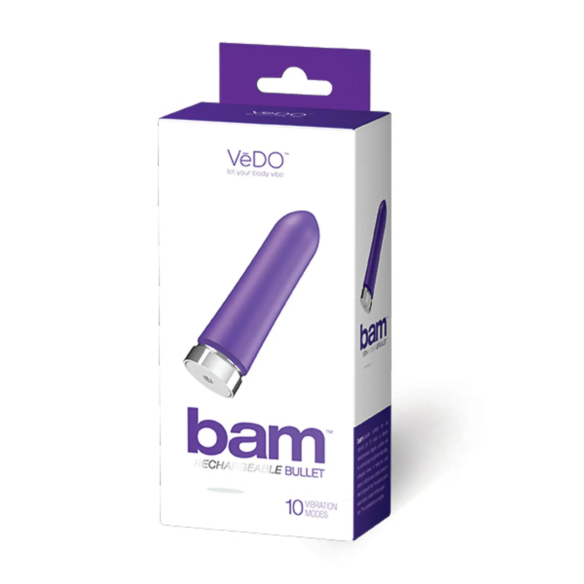 Bam Rechargeable Bullet Into You Indigo Vedo