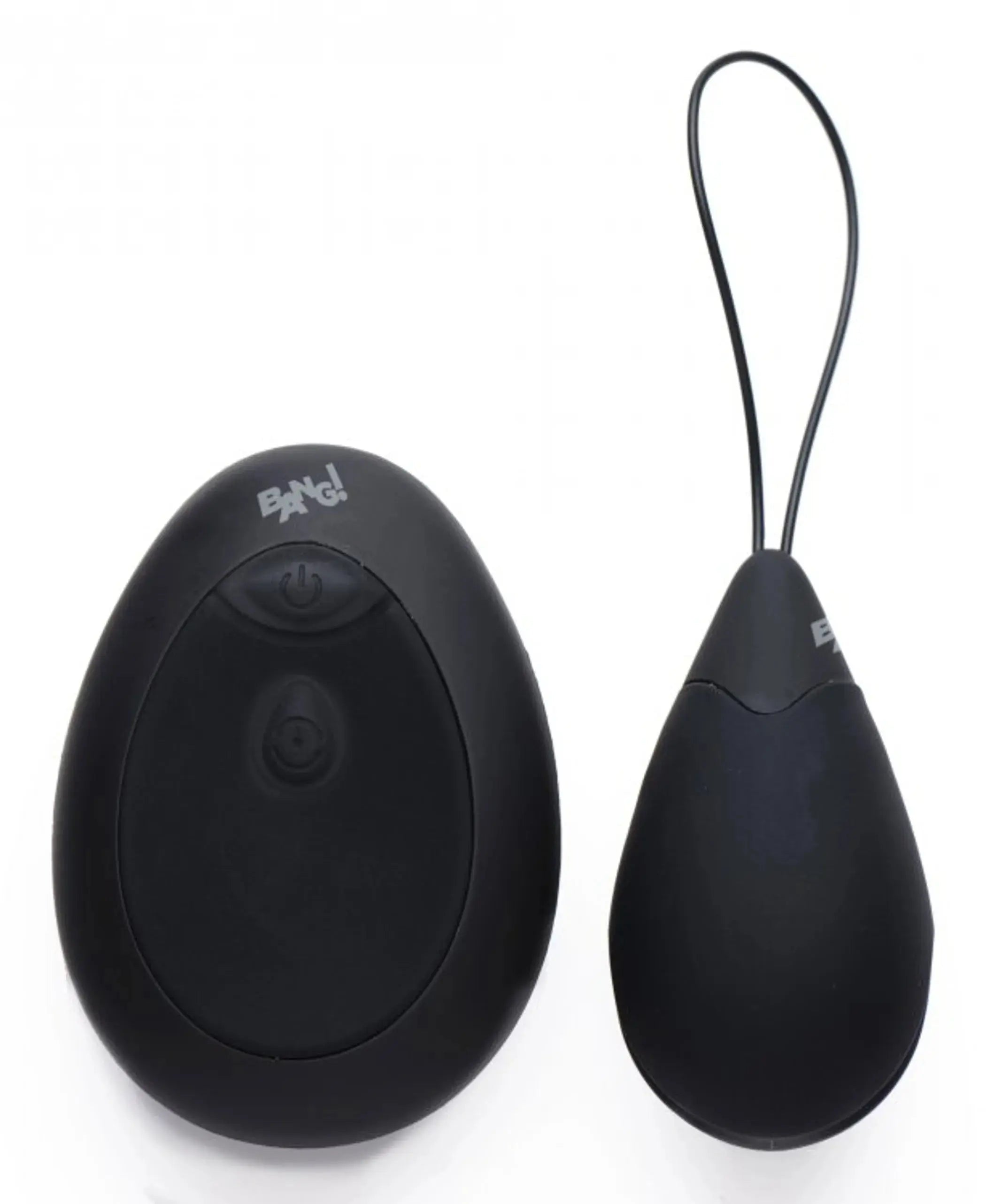Bang 10X Vibrating Silicone Egg with Remote - Black XR Brands