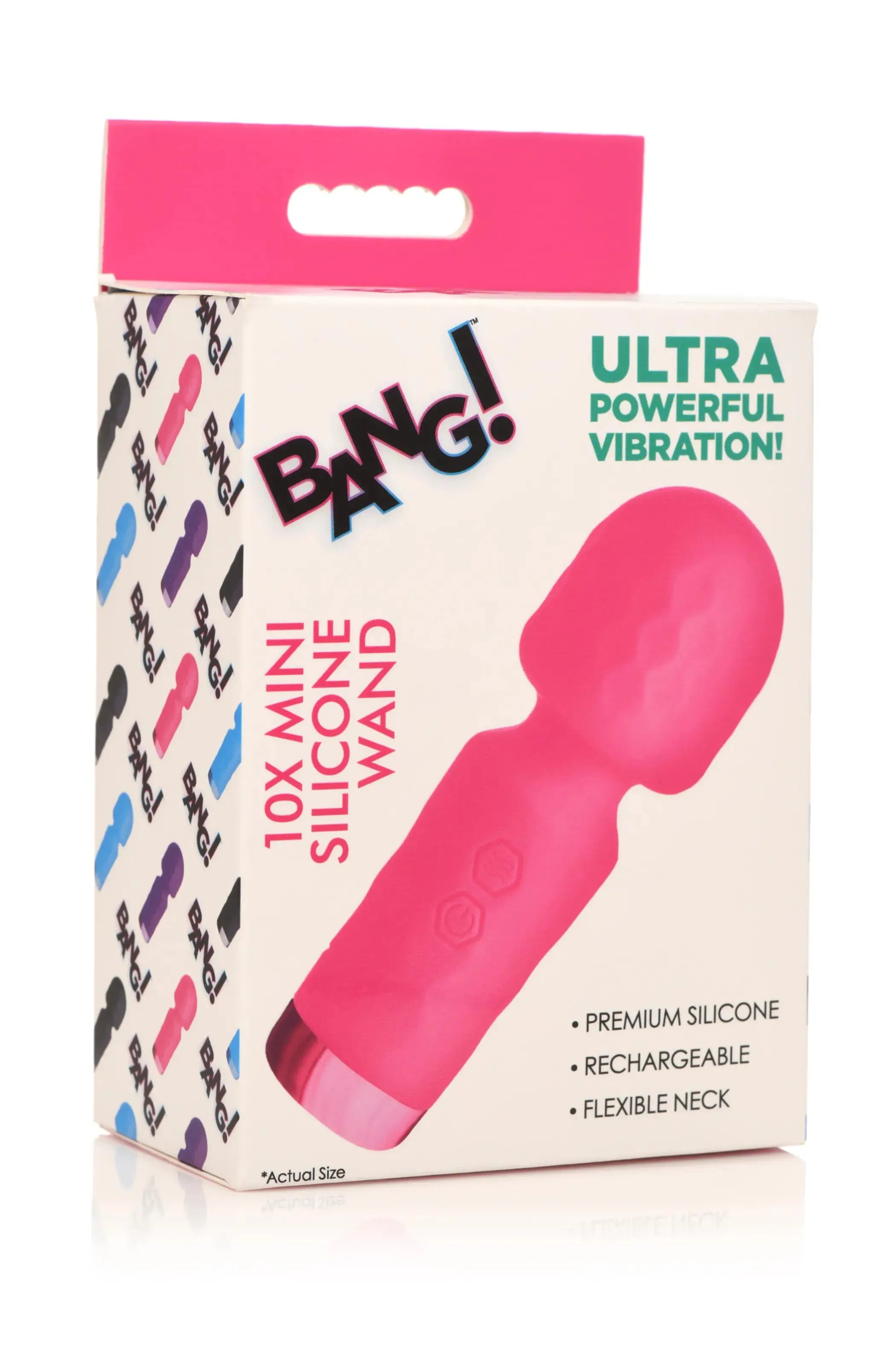 Bang! 10X Mini Silicone Wand Pink XR Brands