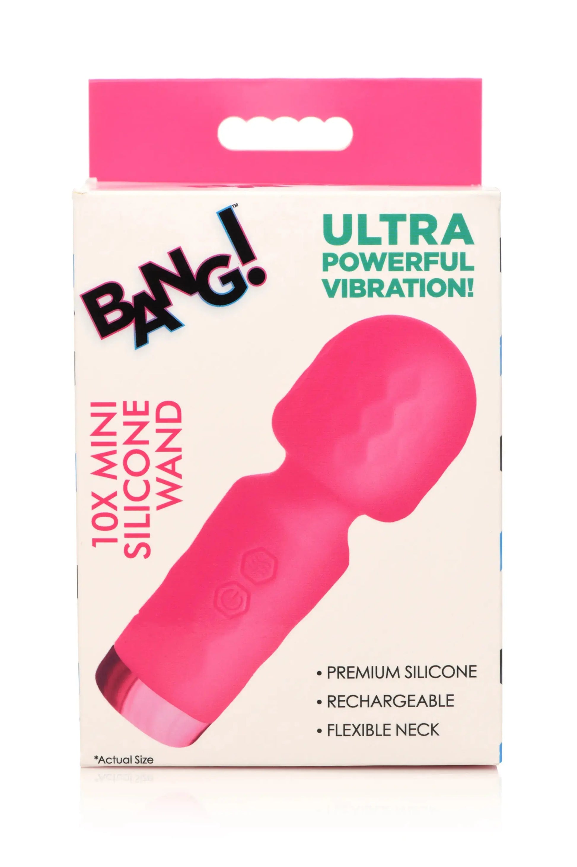 Bang! 10X Mini Silicone Wand Pink XR Brands