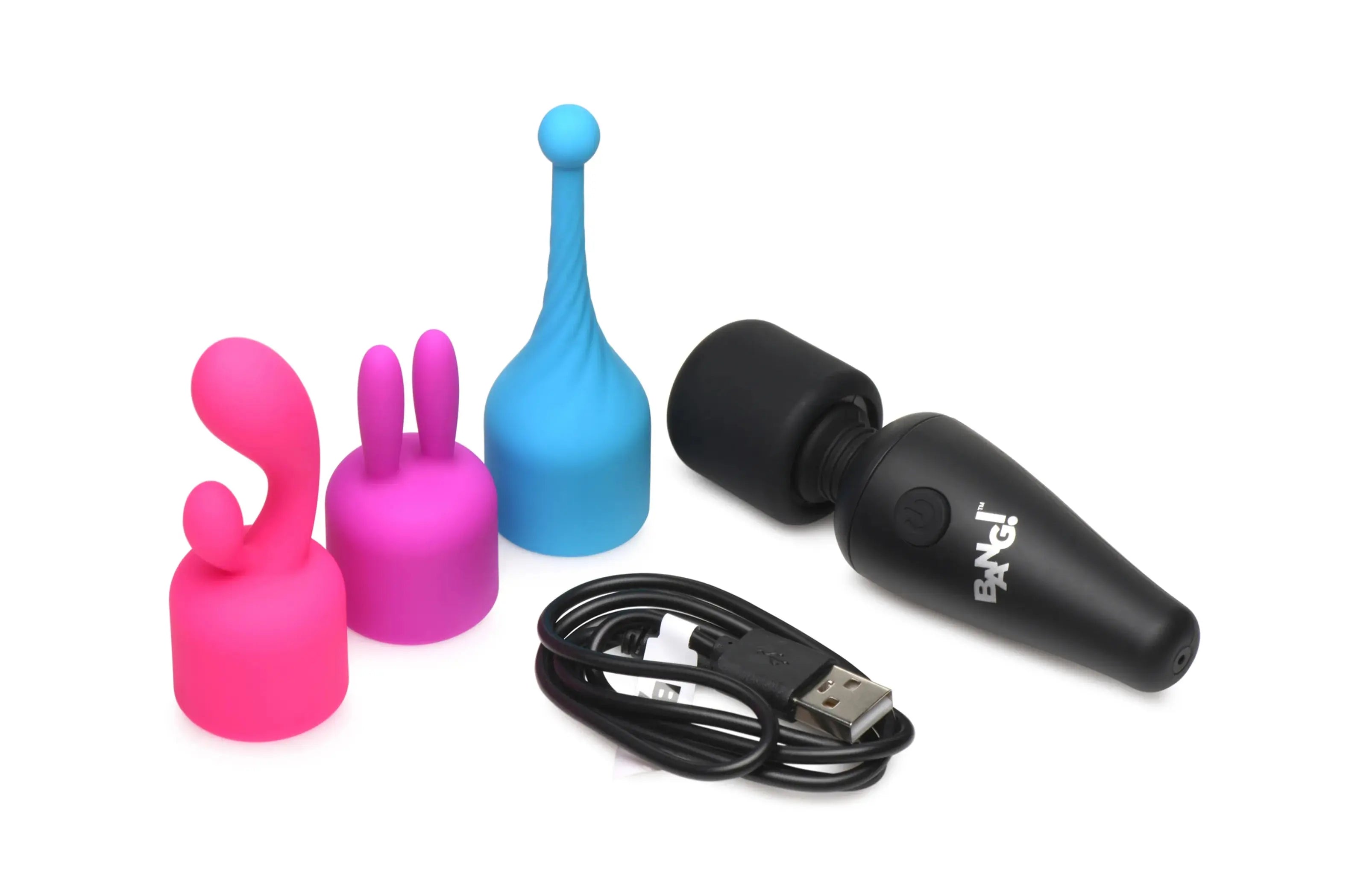Bang! 10X Mini Wand with 3 Attachments XR Brands