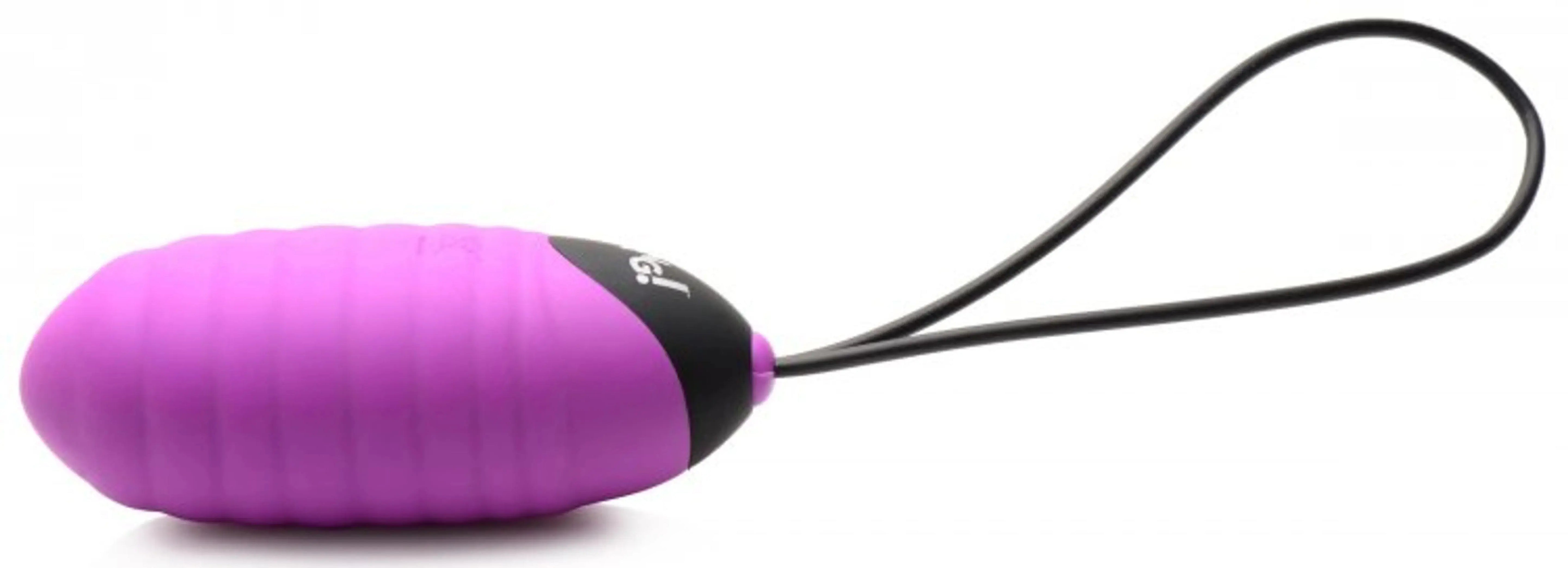 Bang! Swirl Silicone Egg Vibrator Purple XR Brands