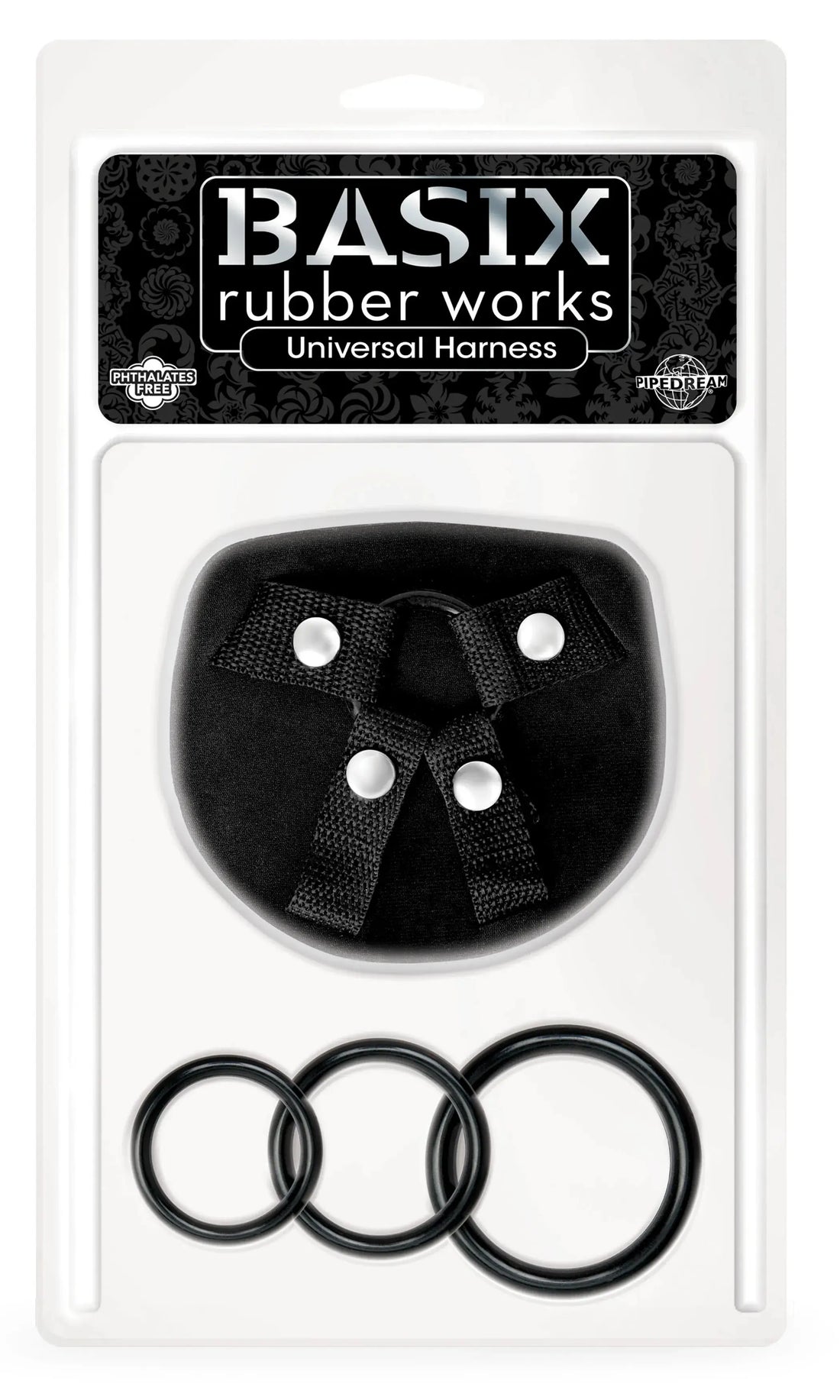 Basix Rubber Works Universal Harness One Size Pipedream Products