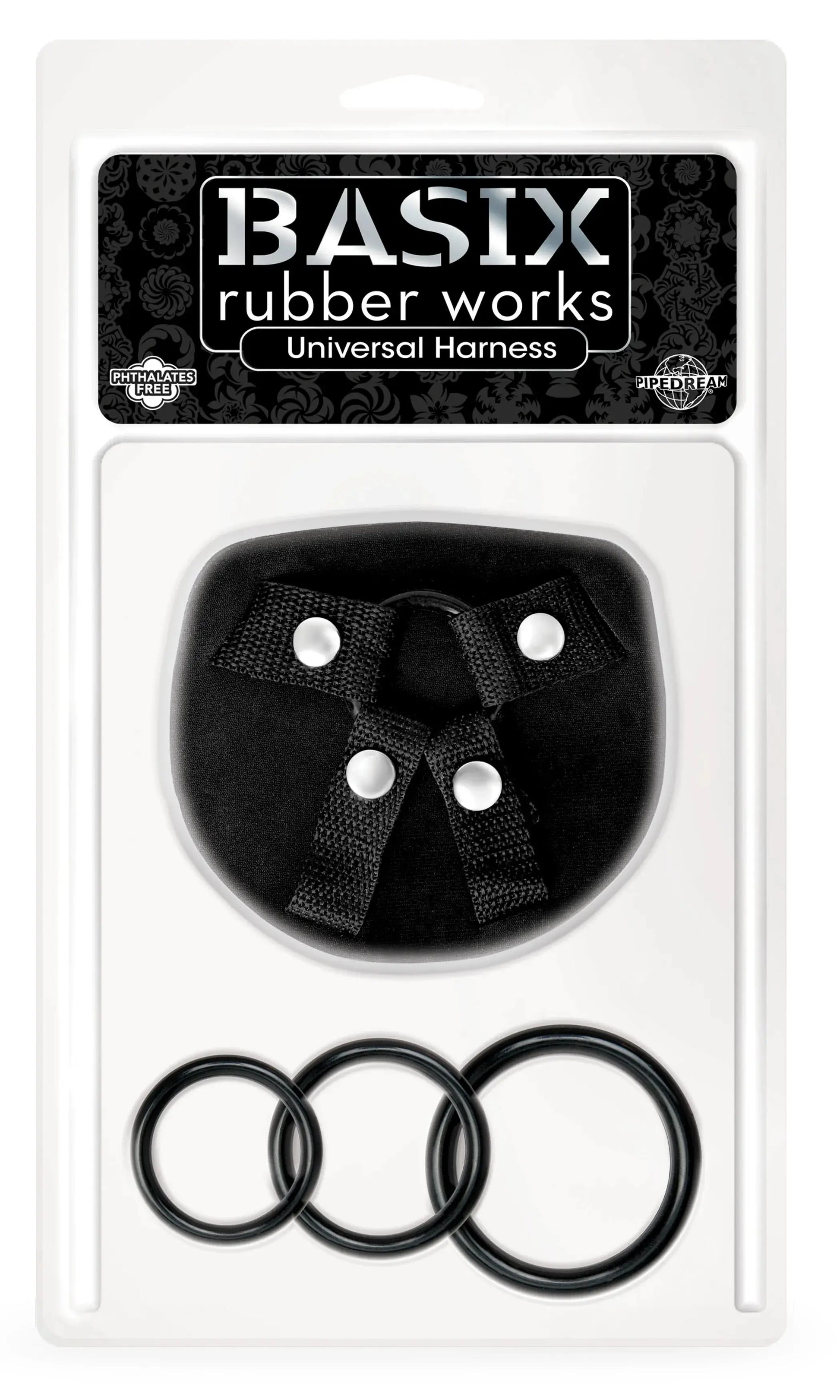 Basix Rubber Works Universal Harness One Size Pipedream Products