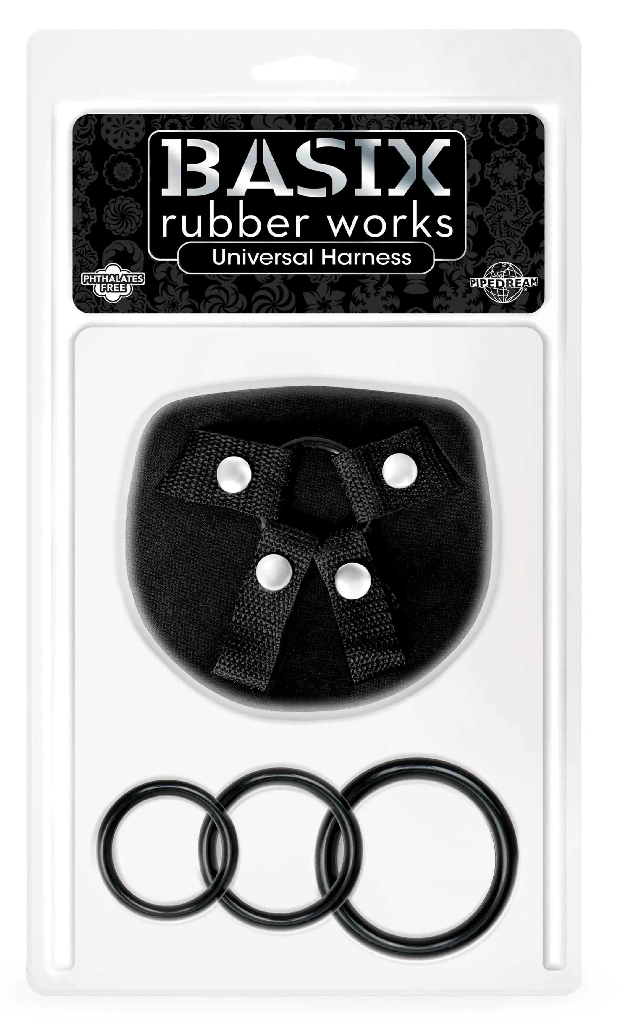 Basix Rubber Works Universal Harness One Size Pipedream Products