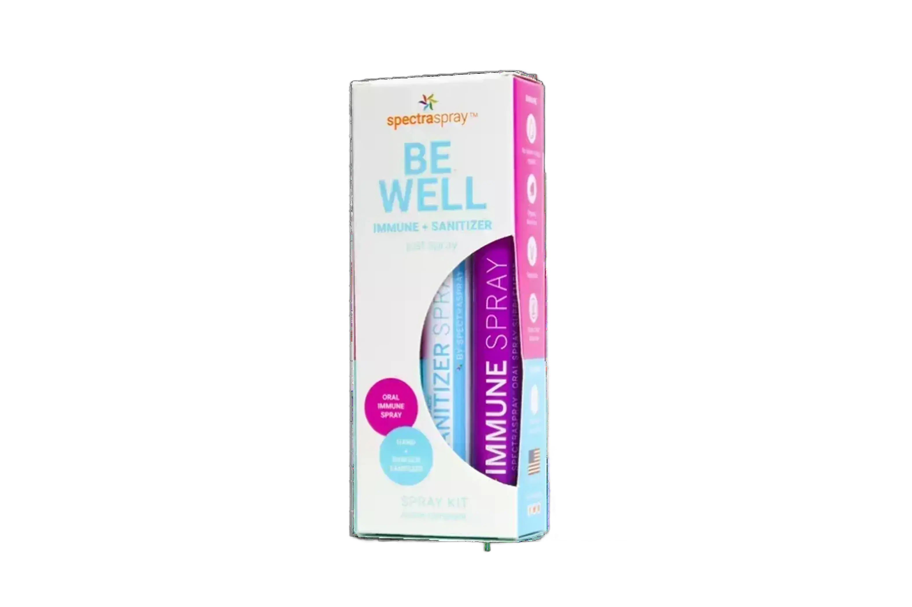 Be Well Immune Spray Kit with Hand Sanitizer  by SpectraSpray SpectraSpray Global