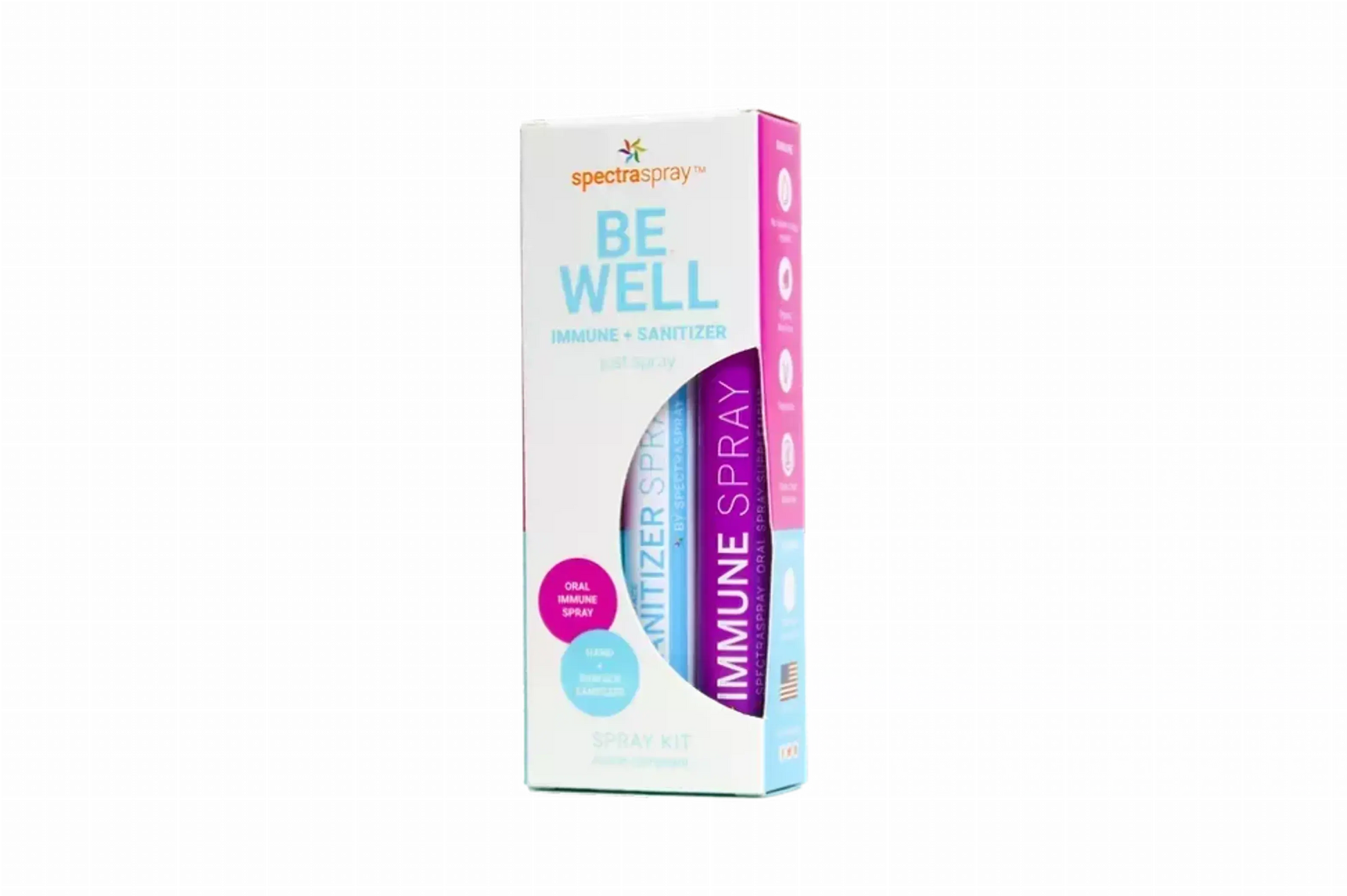 Be Well Immune Spray Kit with Hand Sanitizer  by SpectraSpray SpectraSpray Global
