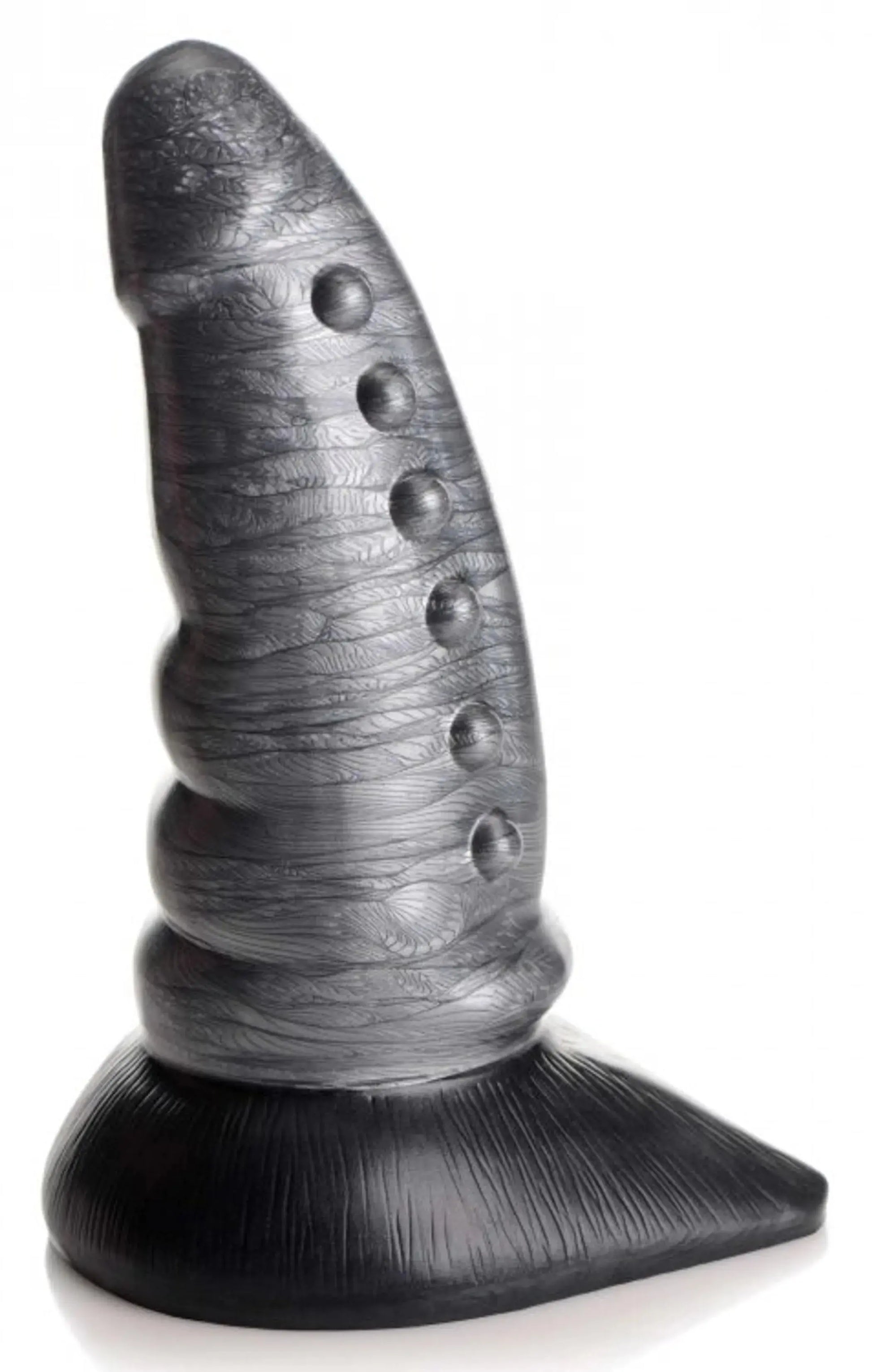 Beastly Tapered Bumpy Silicone Dildo XR Brands