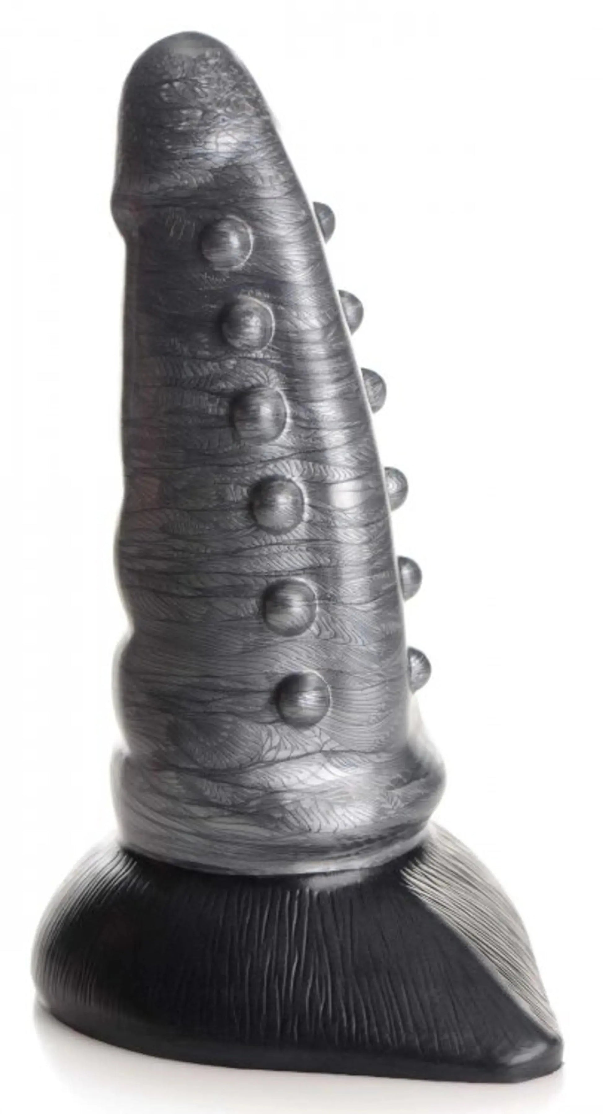 Beastly Tapered Bumpy Silicone Dildo XR Brands