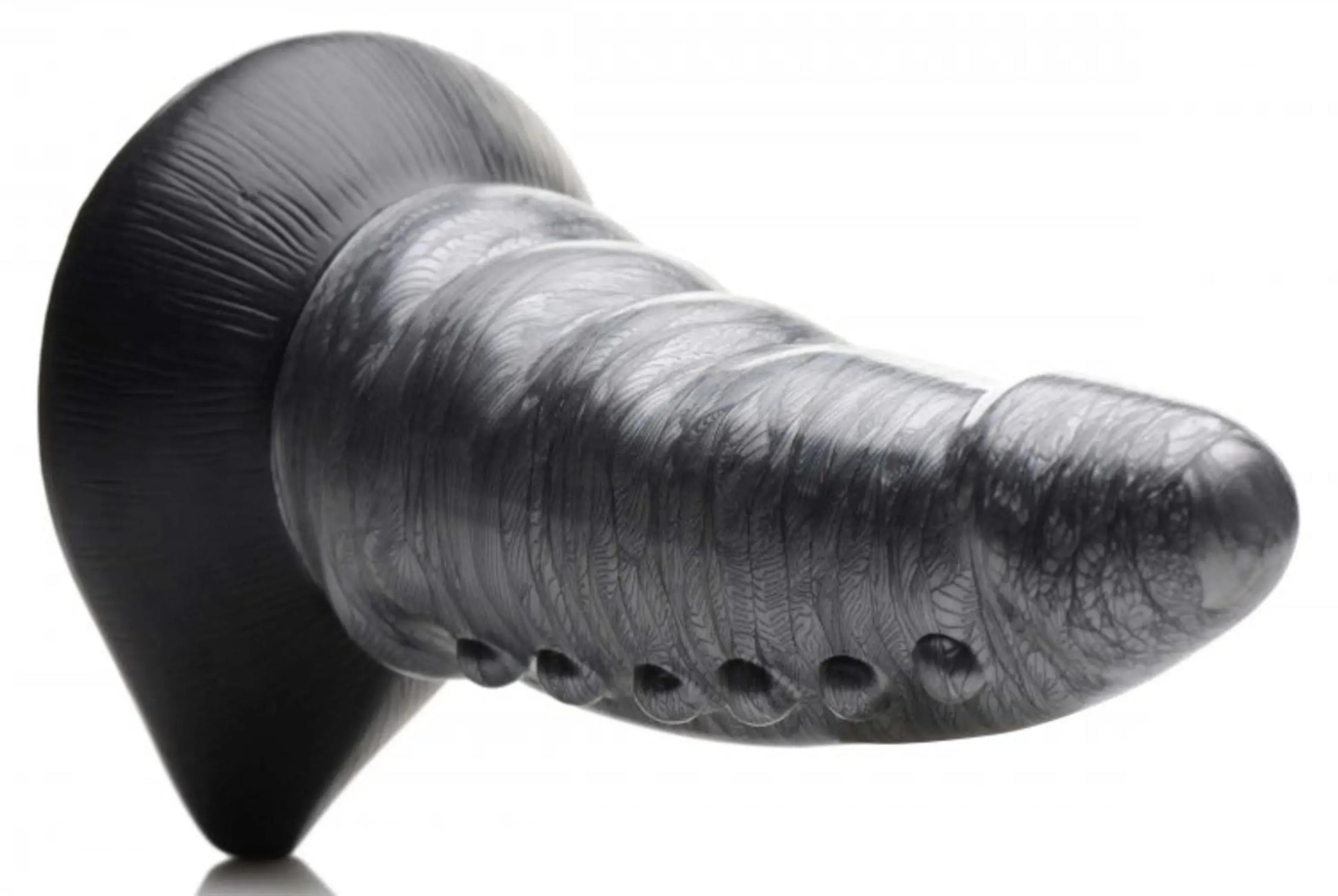 Beastly Tapered Bumpy Silicone Dildo XR Brands