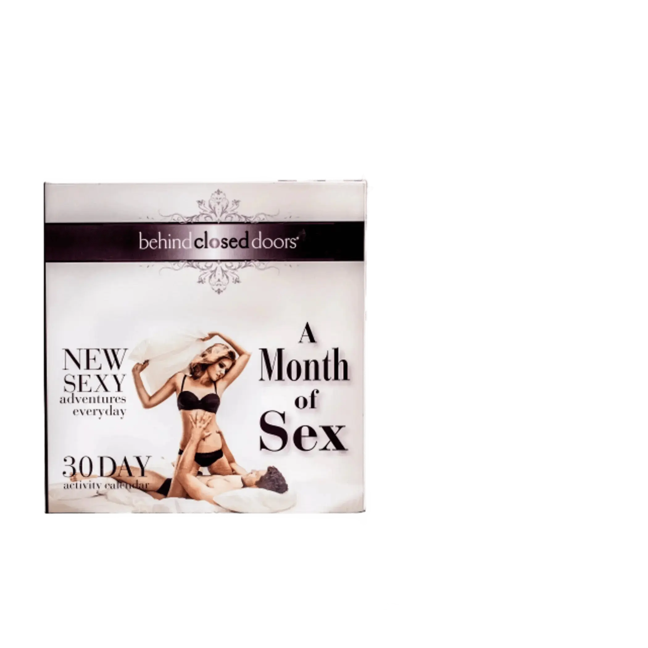 BEHIND CLOSED DOORS MONTH OF SEX GAME FOR COUPLES Little Genie