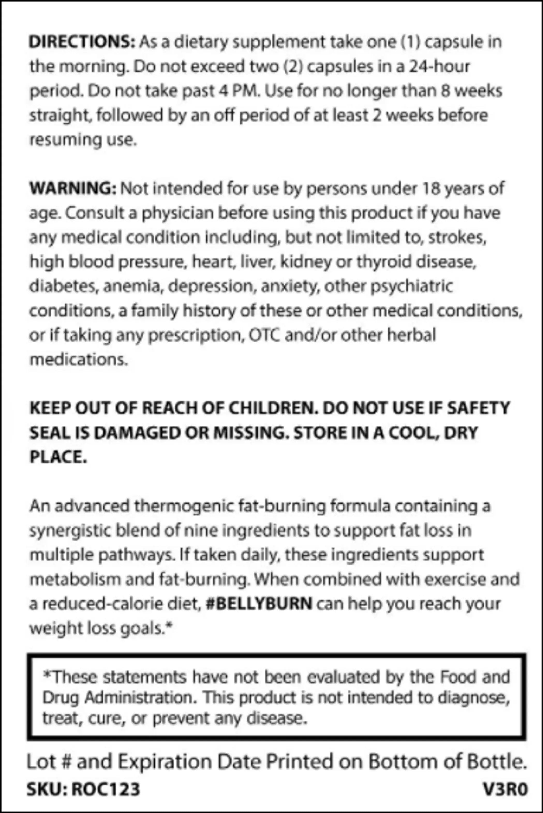 Bellyburn Advanced Belly Burner Formula GymKitty