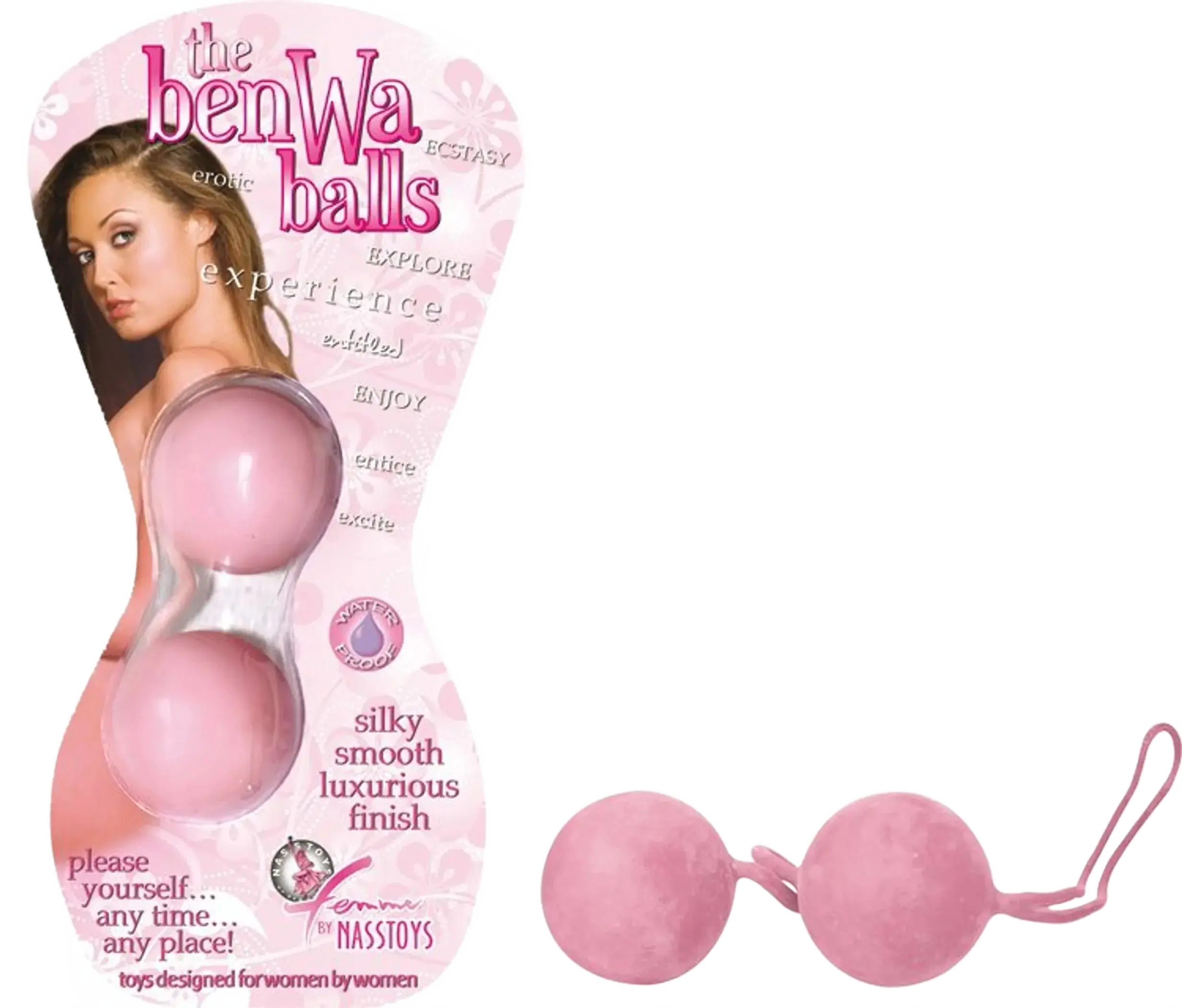 BEN WA BALLS PINK Nasstoys