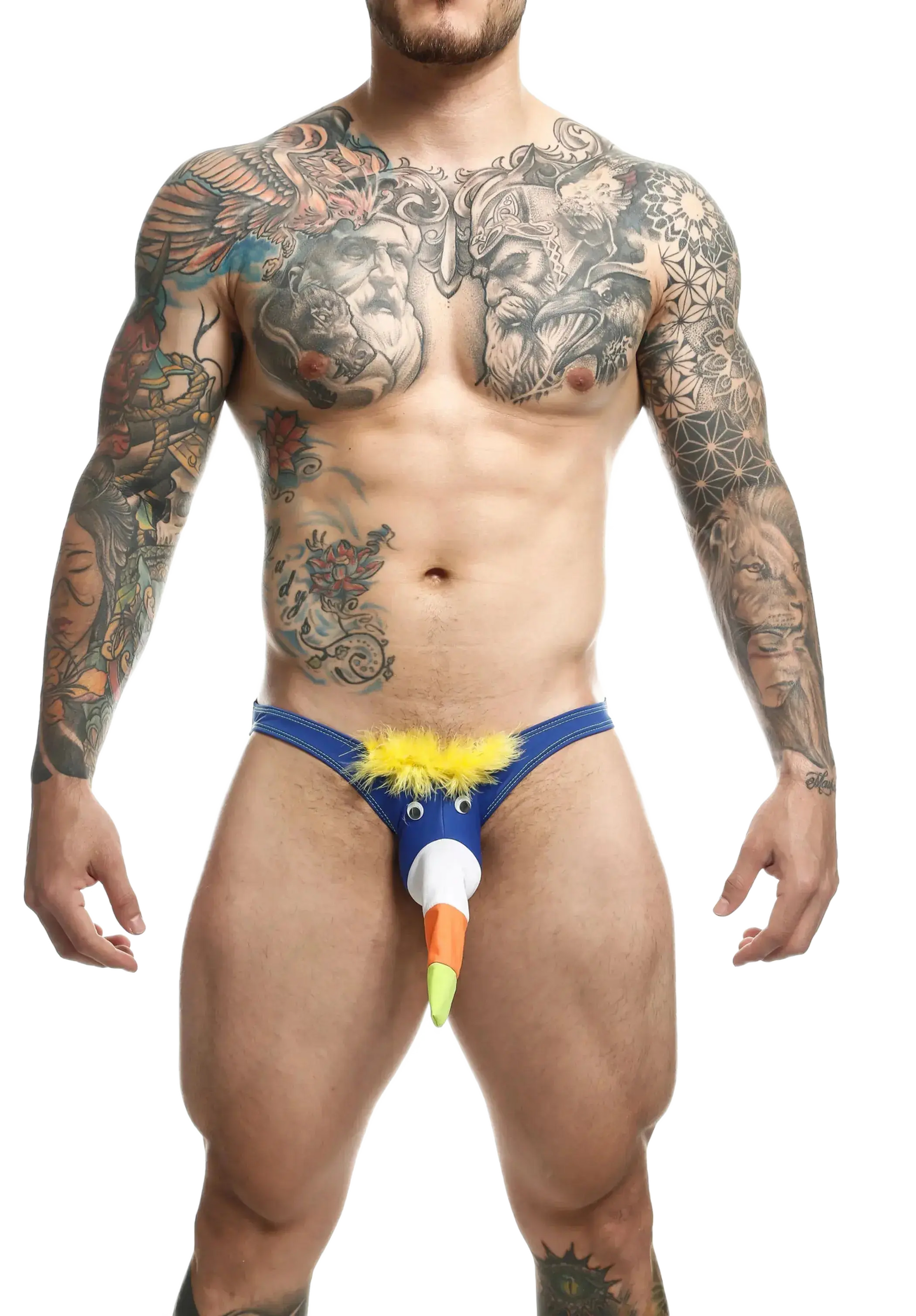 MOB BIKINI TOUCAN ROYAL BLUE Male Basics