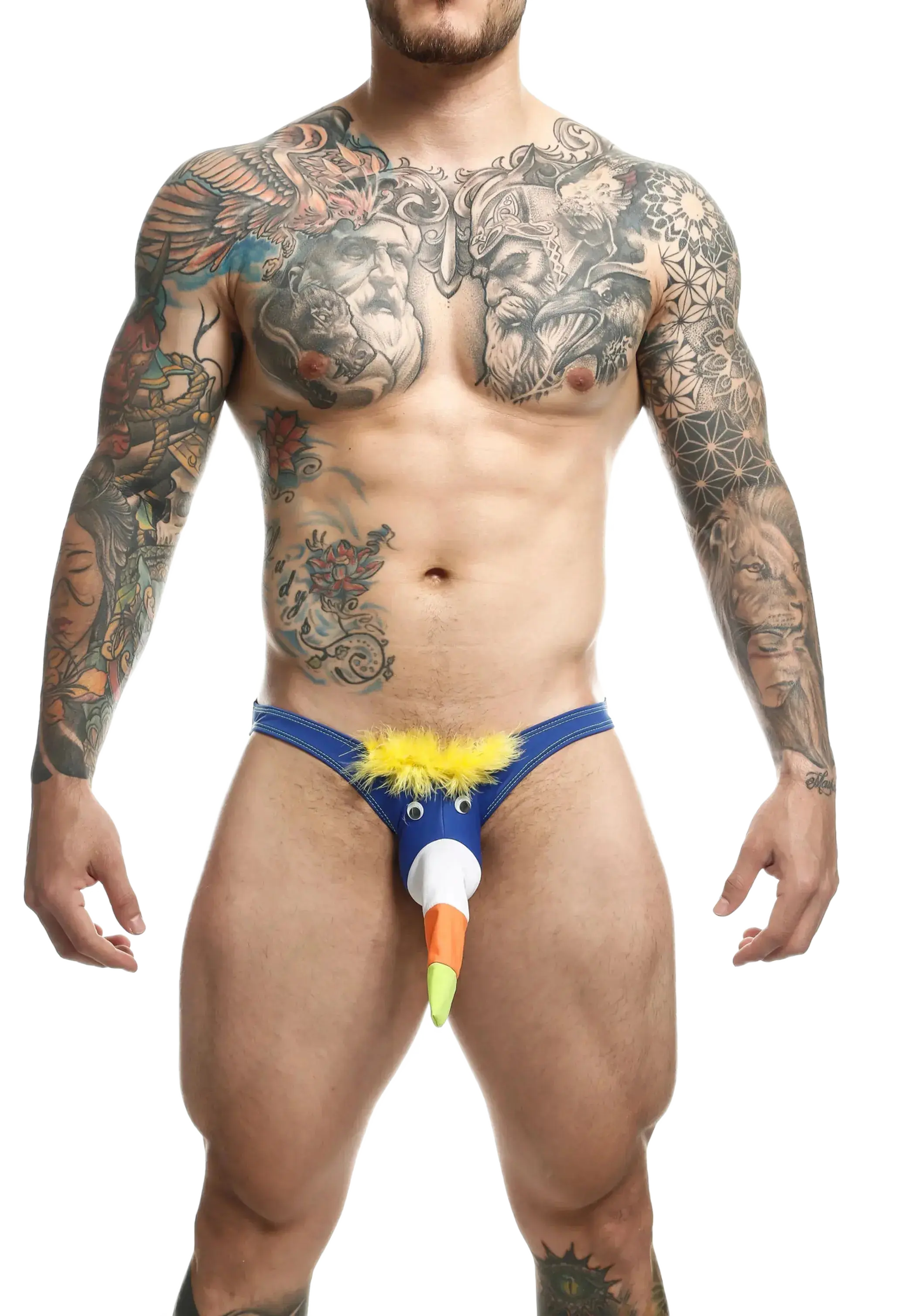 MOB BIKINI TOUCAN ROYAL BLUE Male Basics
