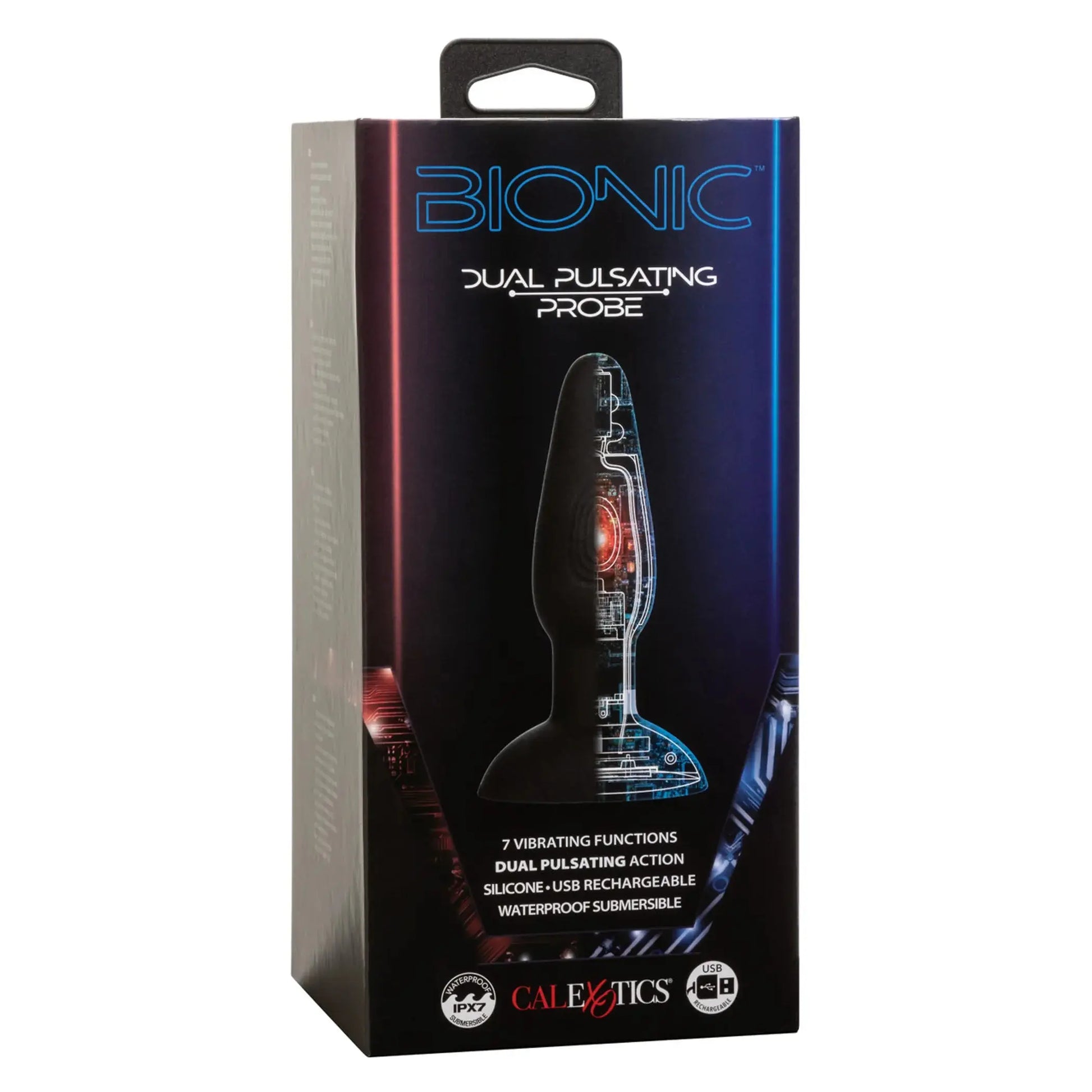 Bionic Dual Pulsating Probe California Exotic Novelties