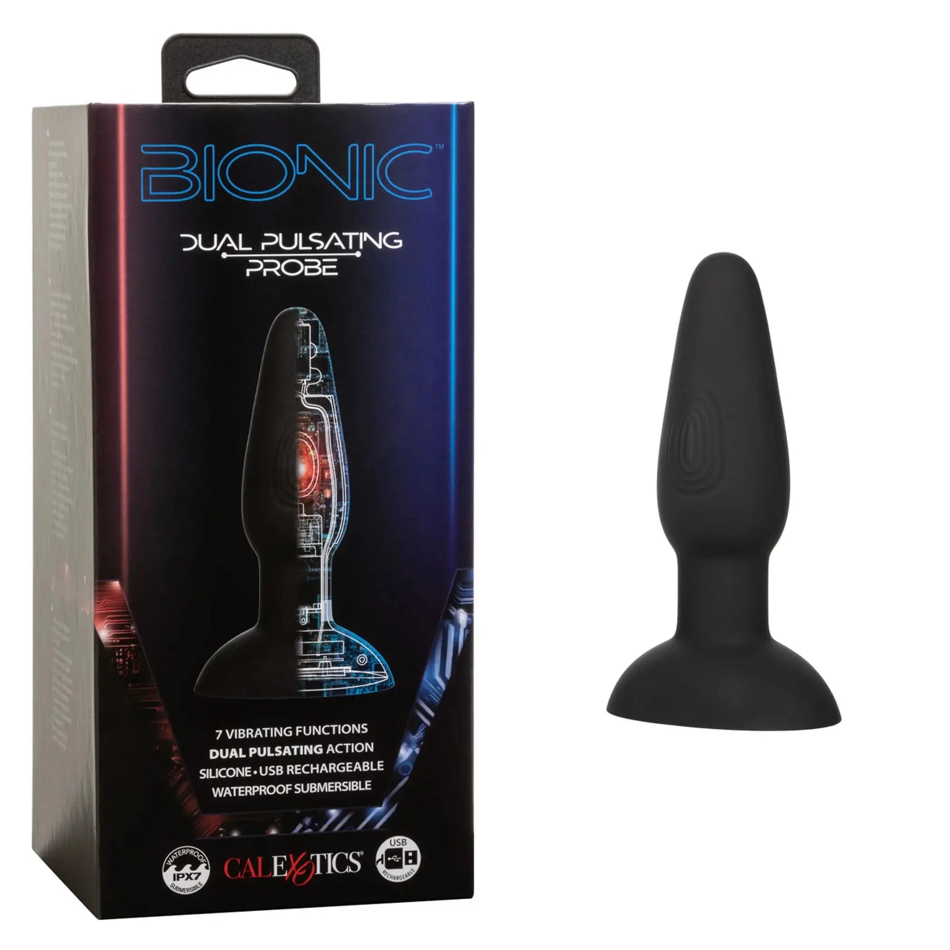 Bionic Dual Pulsating Probe California Exotic Novelties