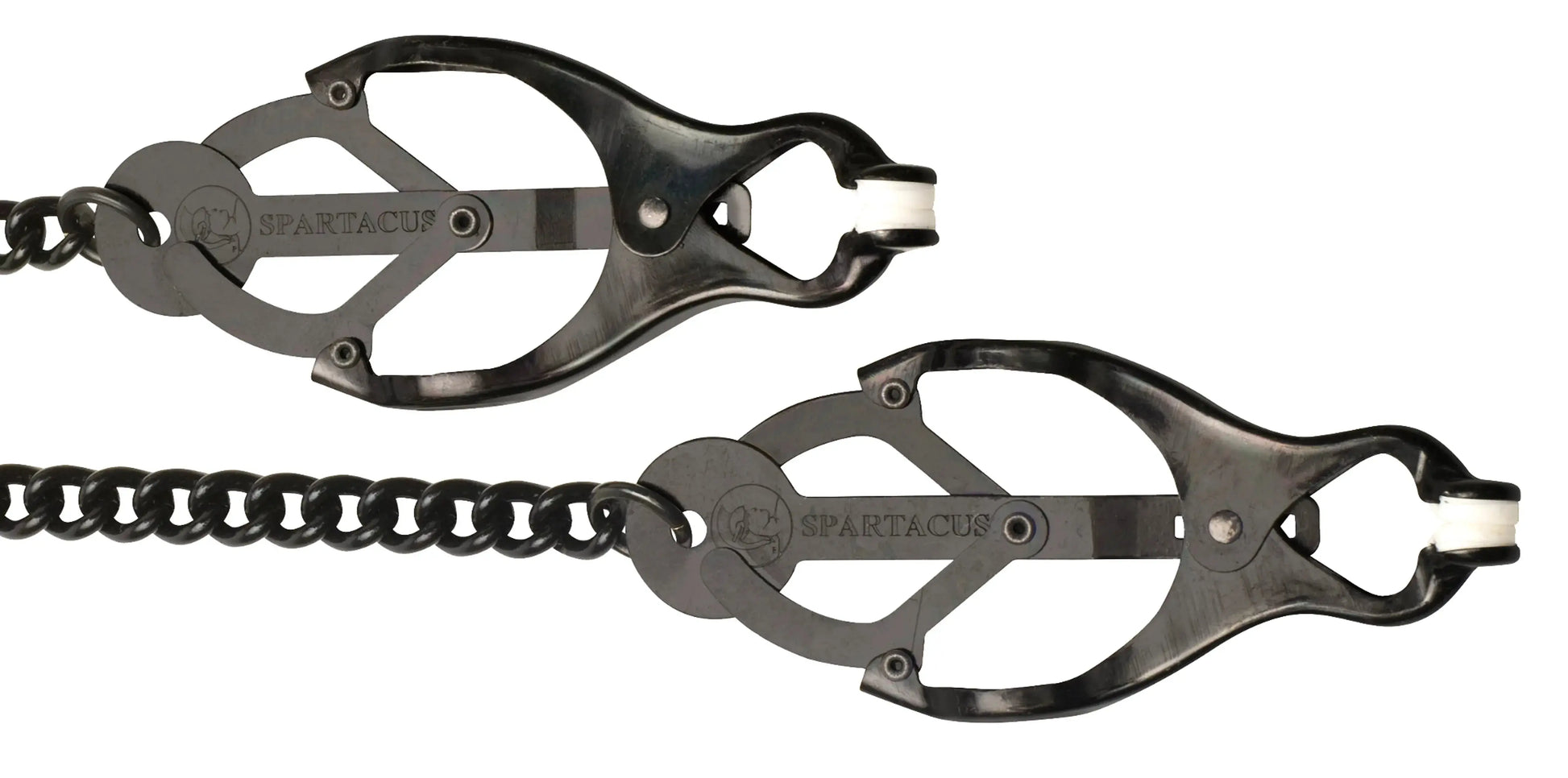 Black Butterfly Clamp With Link Chain Spartacus