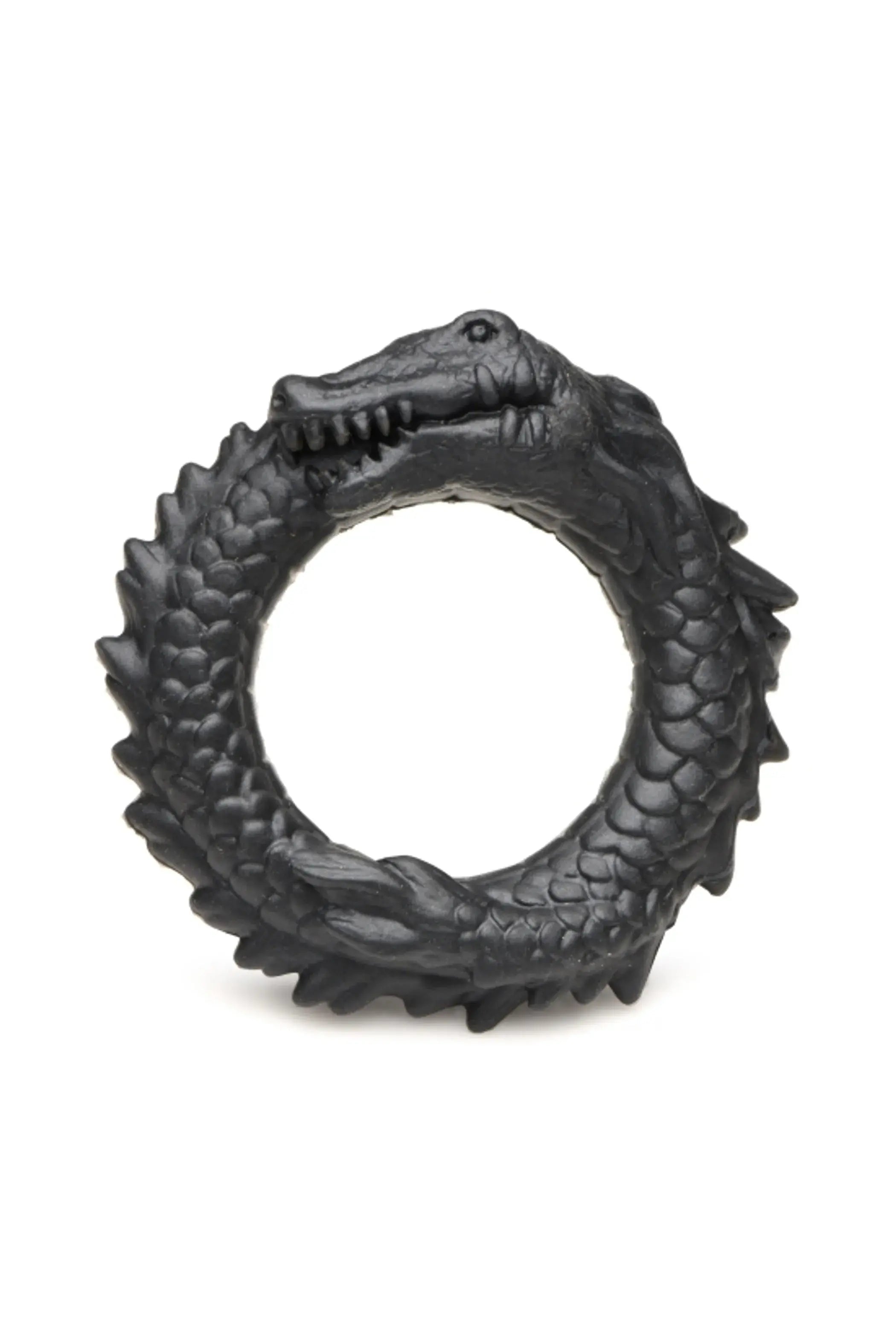 Black Caiman Cock Ring XR Brands
