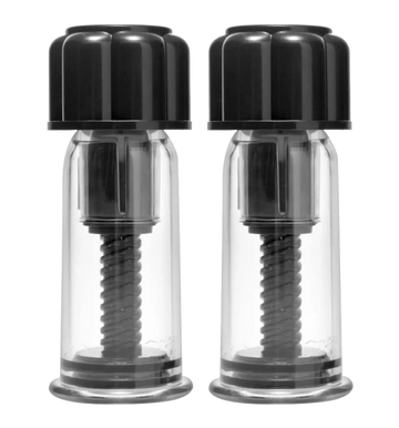 MASTER SERIES BLACK MAXXX TWIST NIPPLE SUCKERS BLACK XR Brands