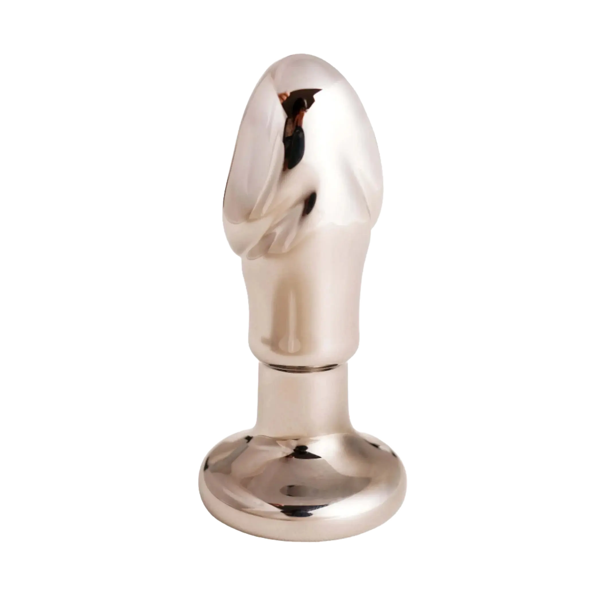 Black Opal Anal Glass Dildo with Rechargeable Vibrator OEJ