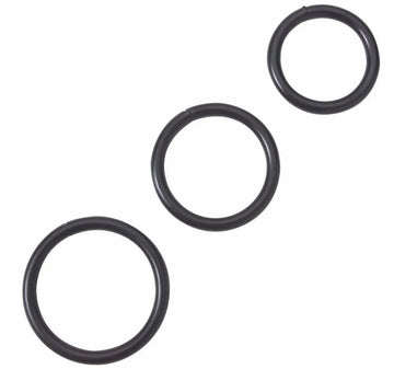 Black Steel C Ring Set Spartacus