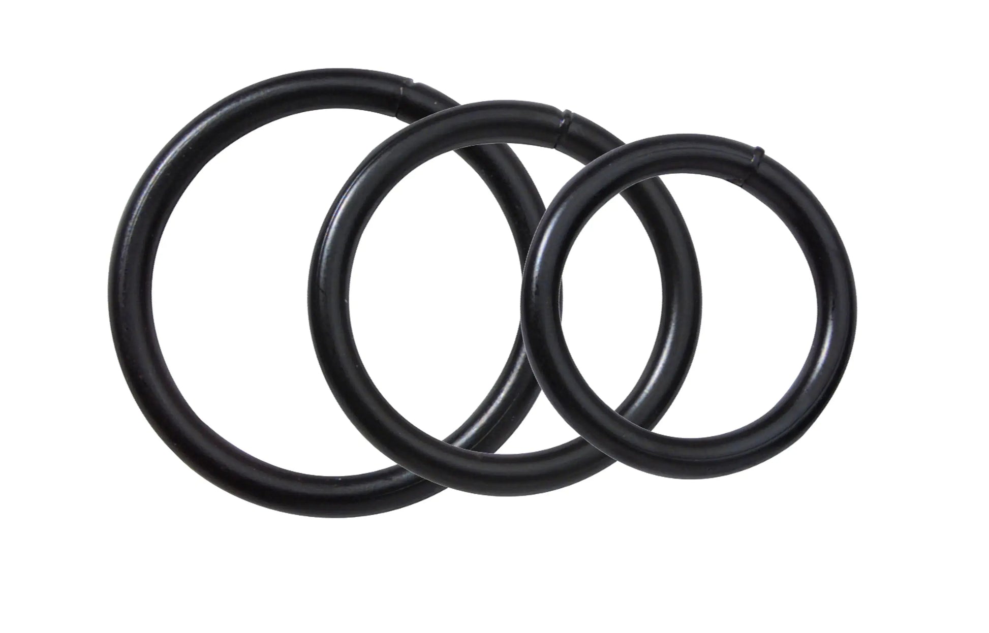 Black Steel C Ring Set Spartacus